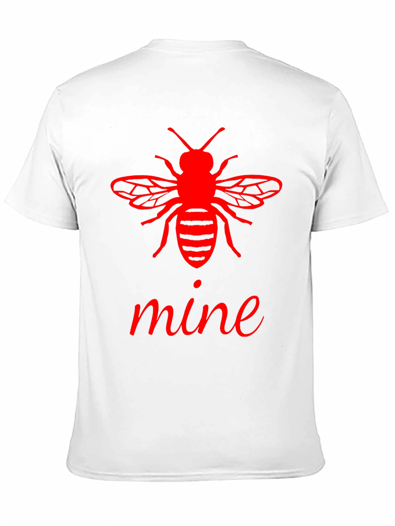 Bee Mine Graphic Tee - Stylish Black T-Shirt