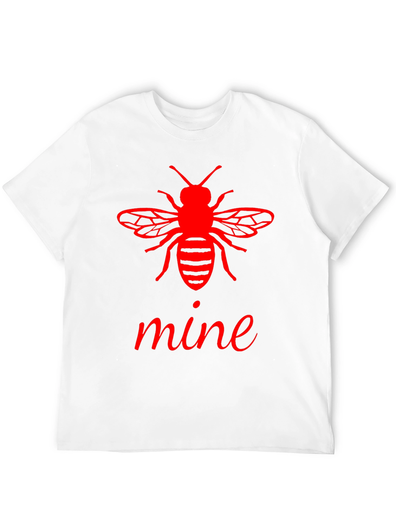 Bee Mine Graphic Tee - Stylish Black T-Shirt
