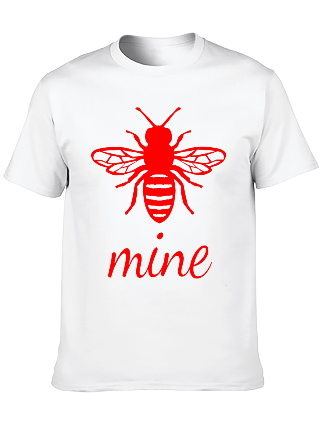 Bee Mine Graphic Tee - Stylish Black T-Shirt