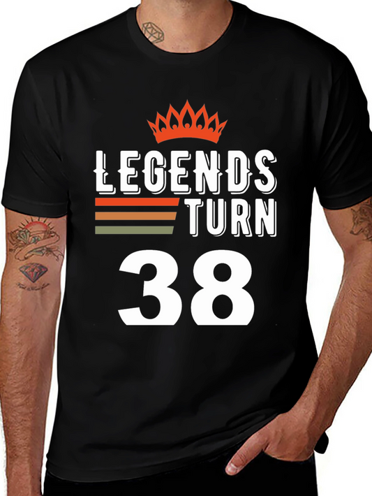 Legends Turn 38 Graphic T-Shirt