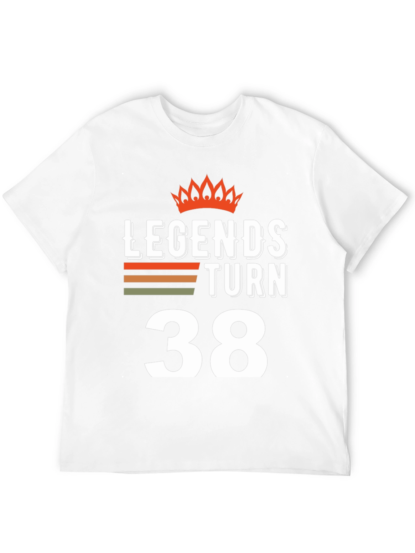 Legends Turn 38 Graphic T-Shirt