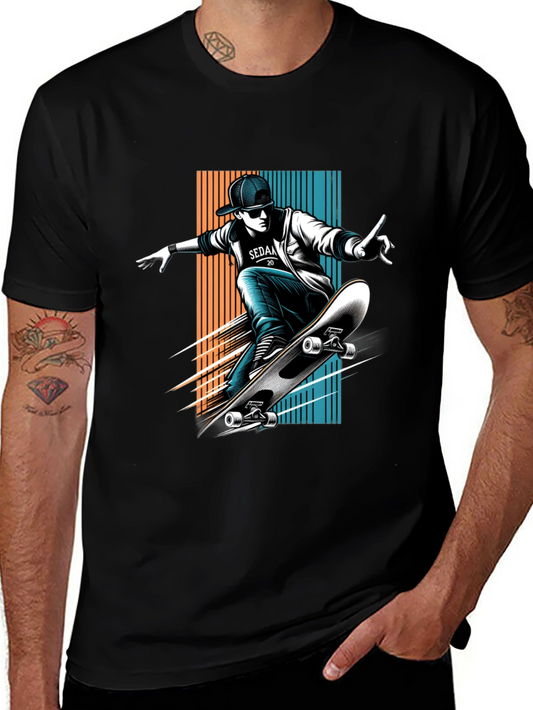 Skateboarding T-Shirt: Urban Style