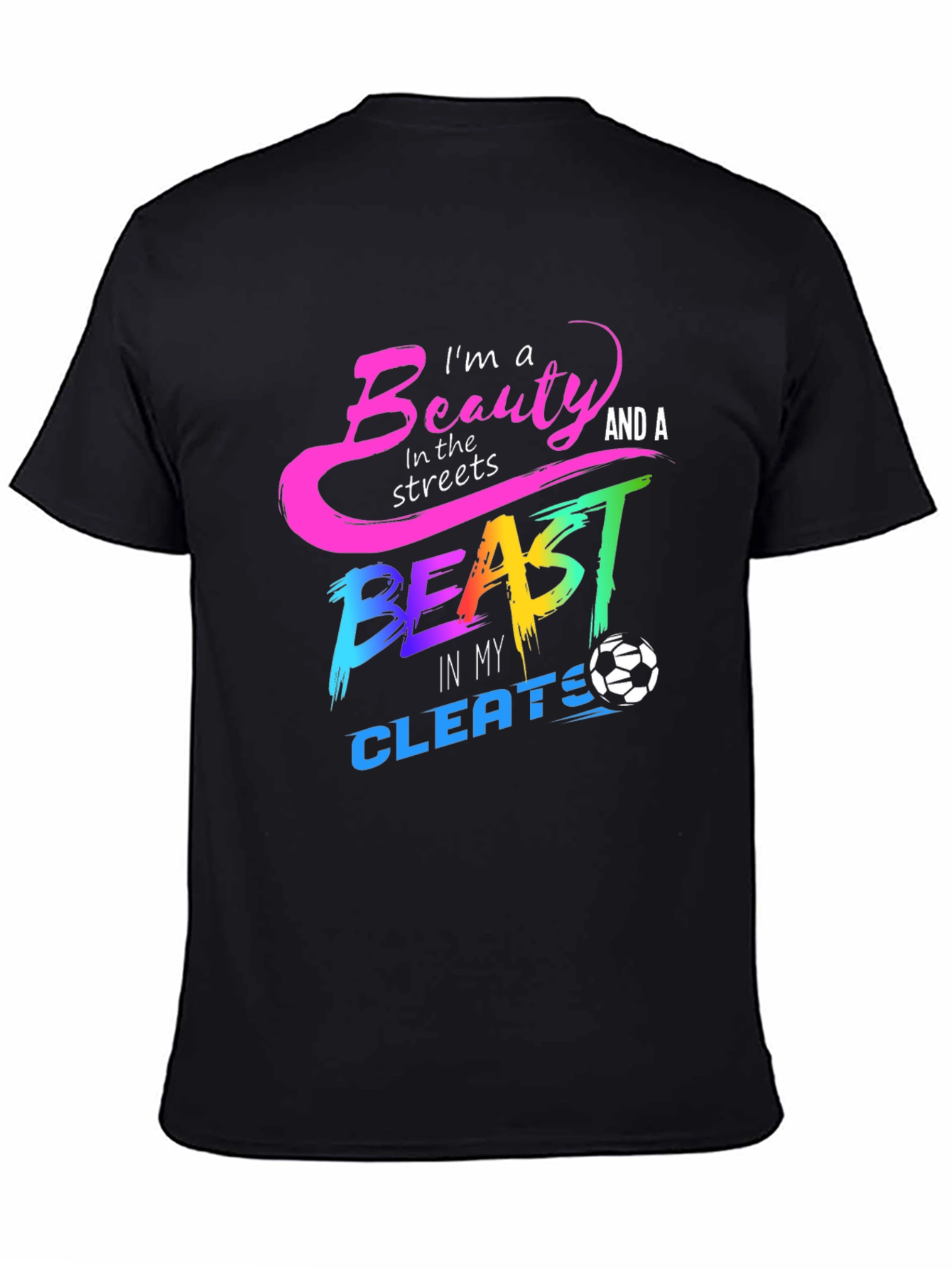 Beauty and Beast Soccer T-Shirt