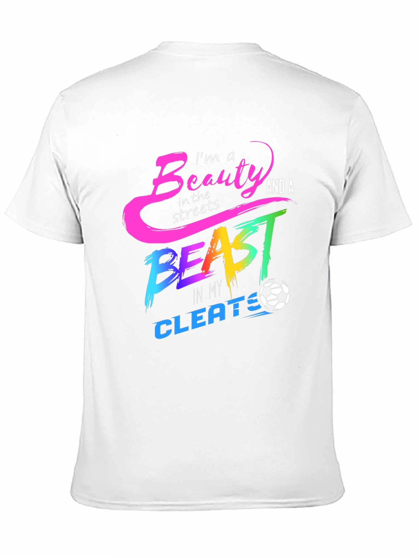Beauty and Beast Soccer T-Shirt