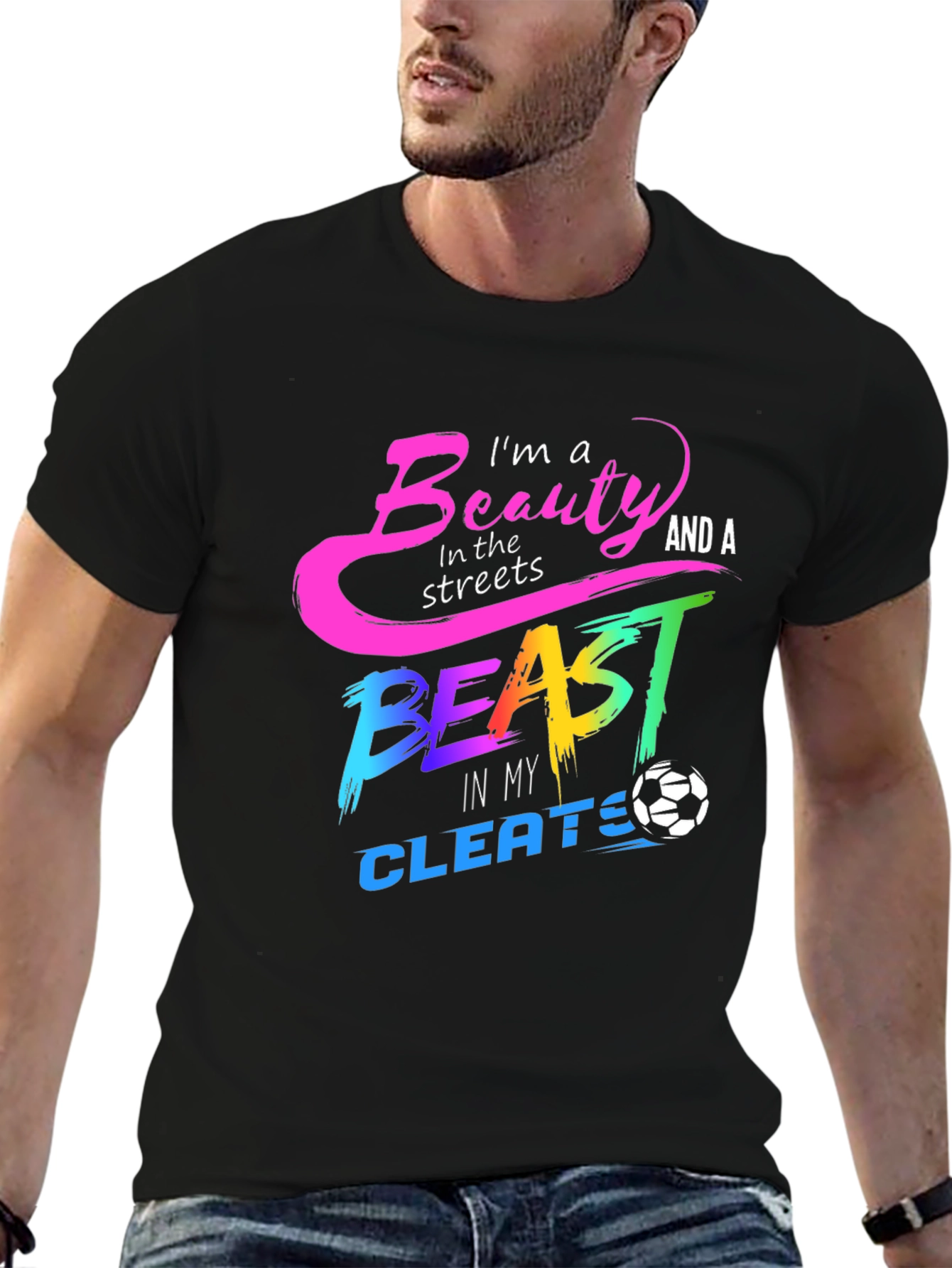Beauty and Beast Soccer T-Shirt