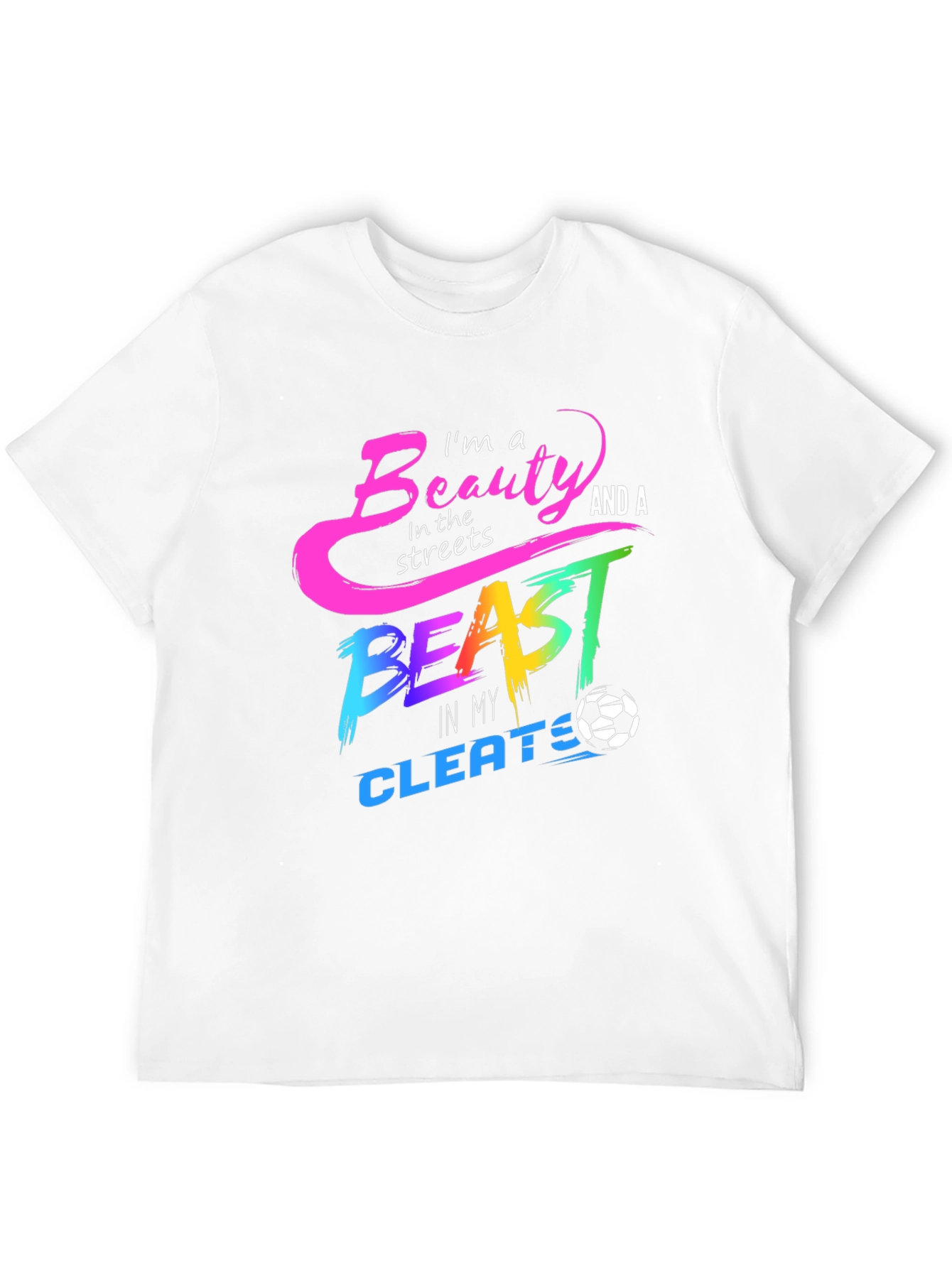 Beauty and Beast Soccer T-Shirt