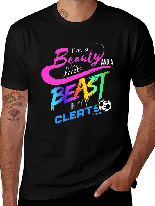 Beauty and Beast Soccer T-Shirt