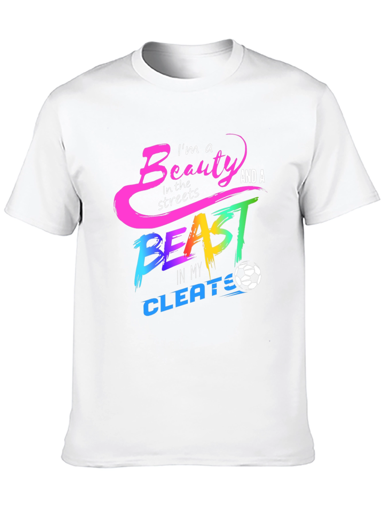 Beauty and Beast Soccer T-Shirt