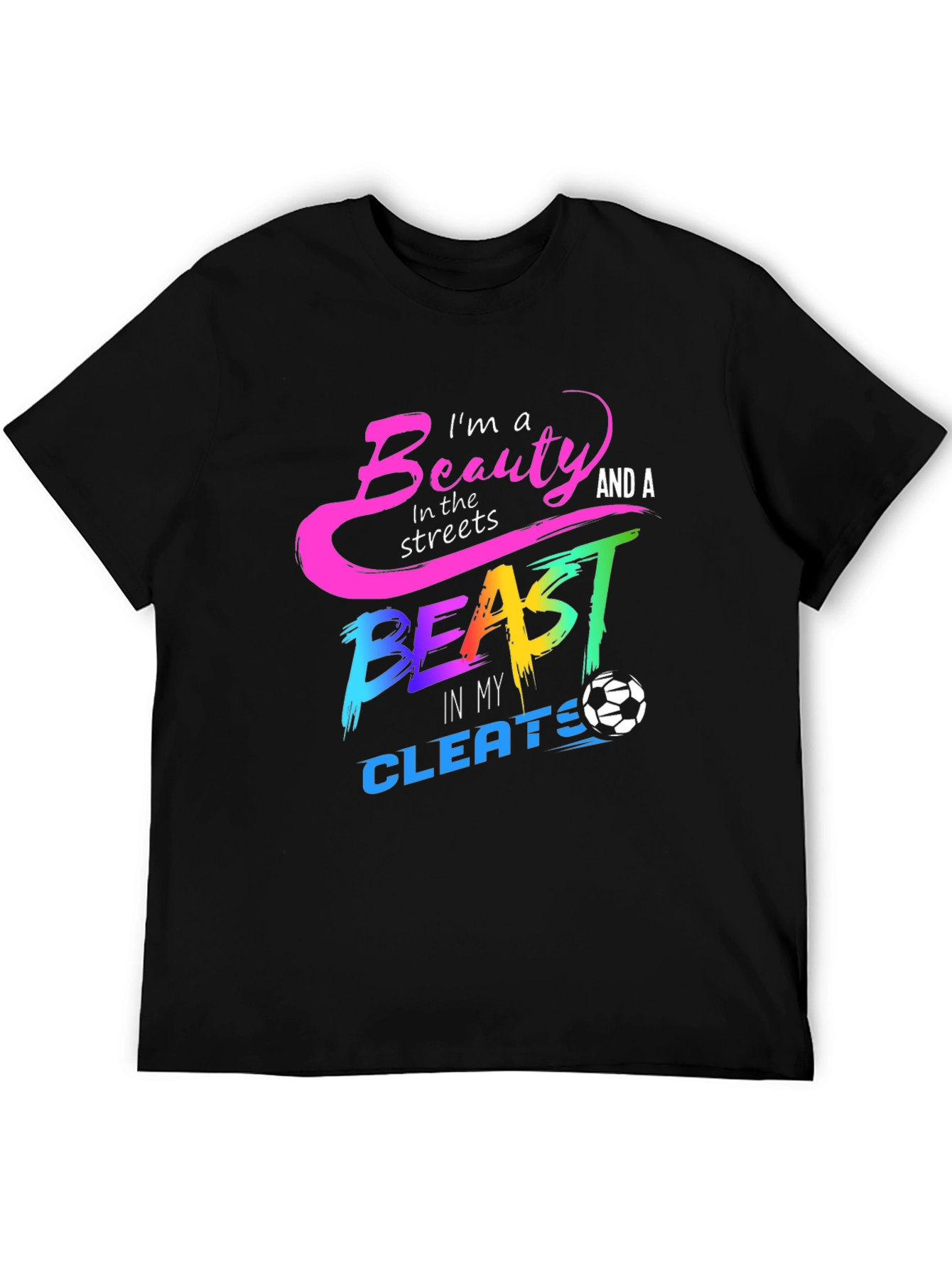 Beauty and Beast Soccer T-Shirt