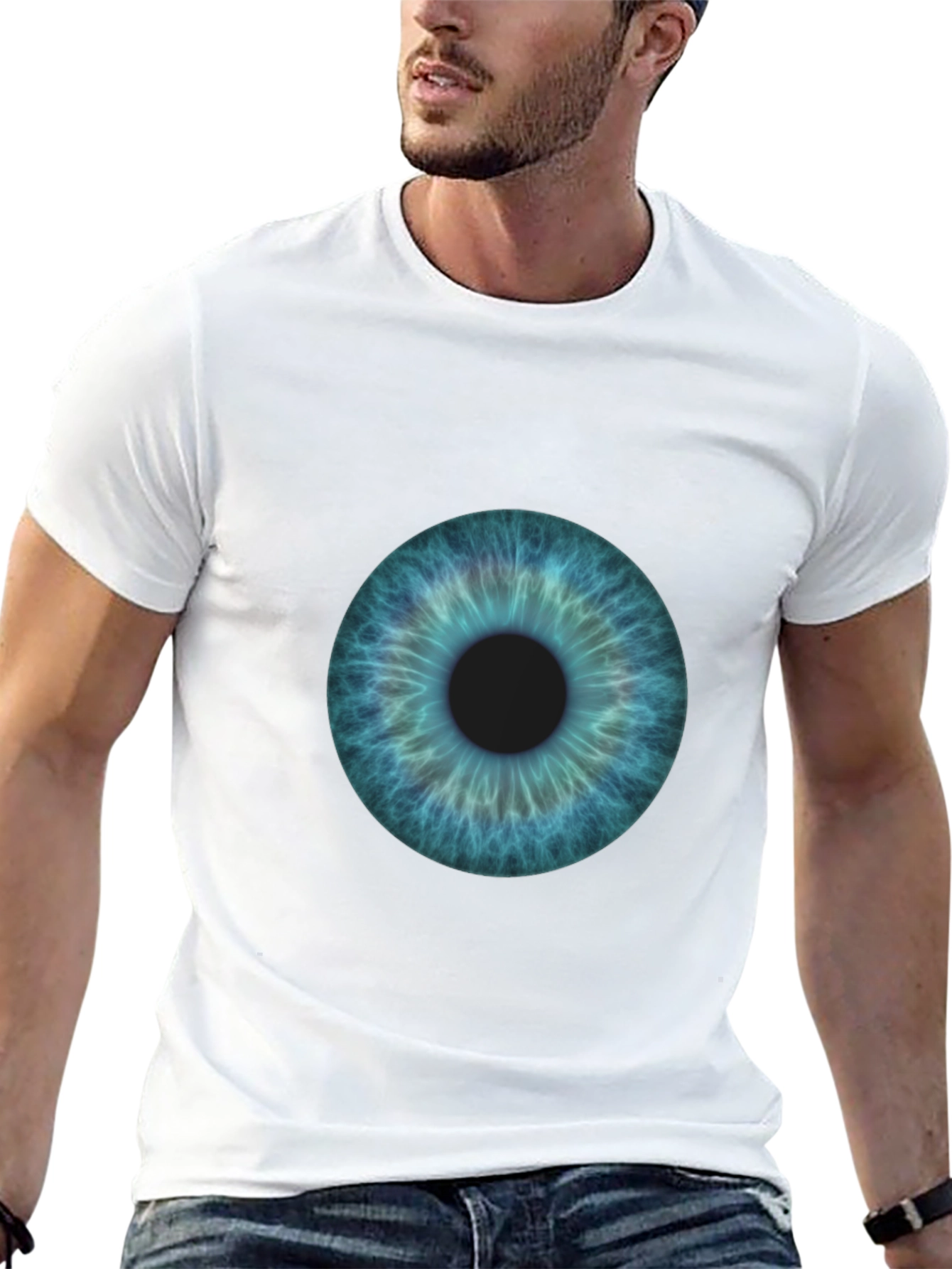 Eye See You Tee - Black Graphic T-Shirt