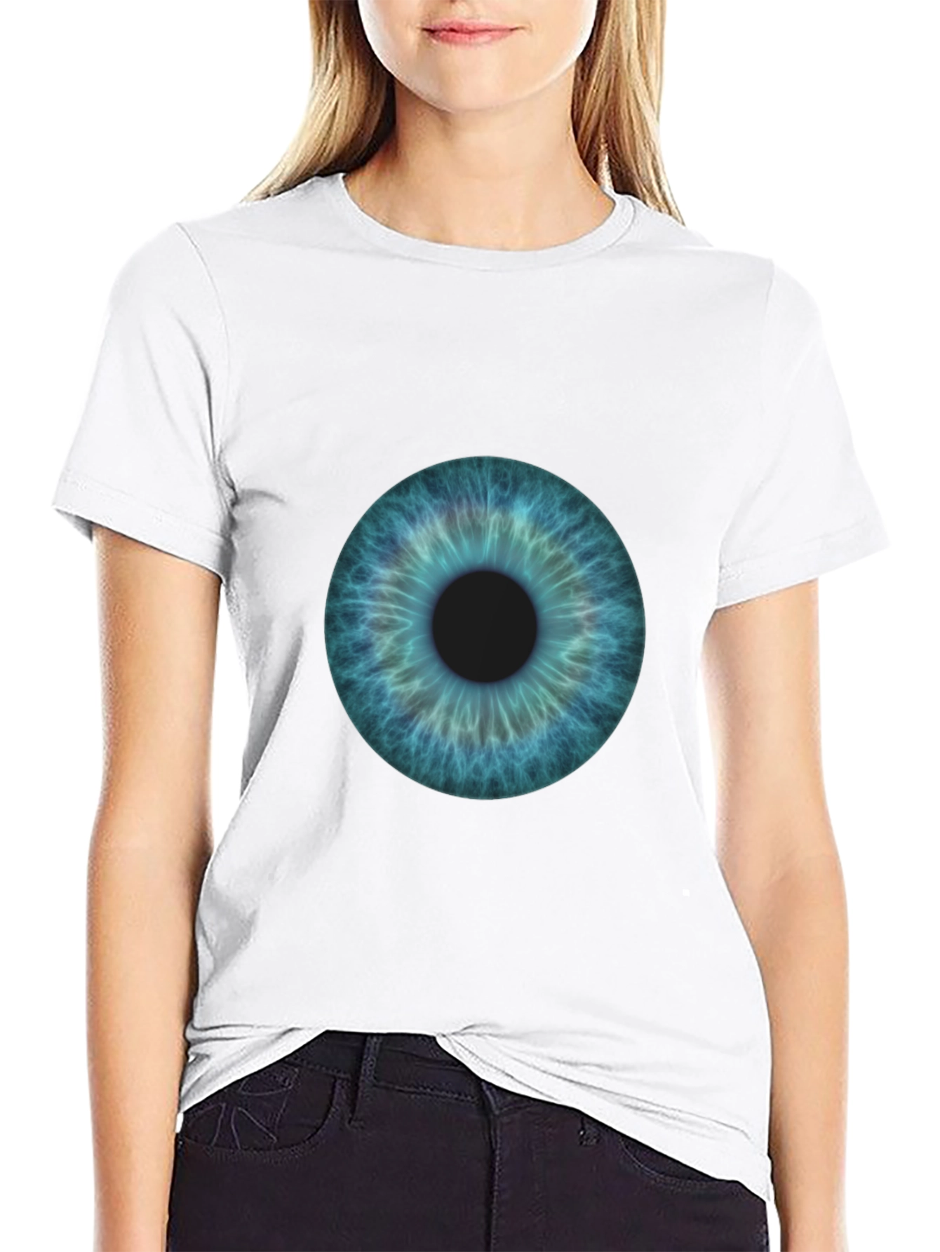 Eye See You Tee - Black Graphic T-Shirt
