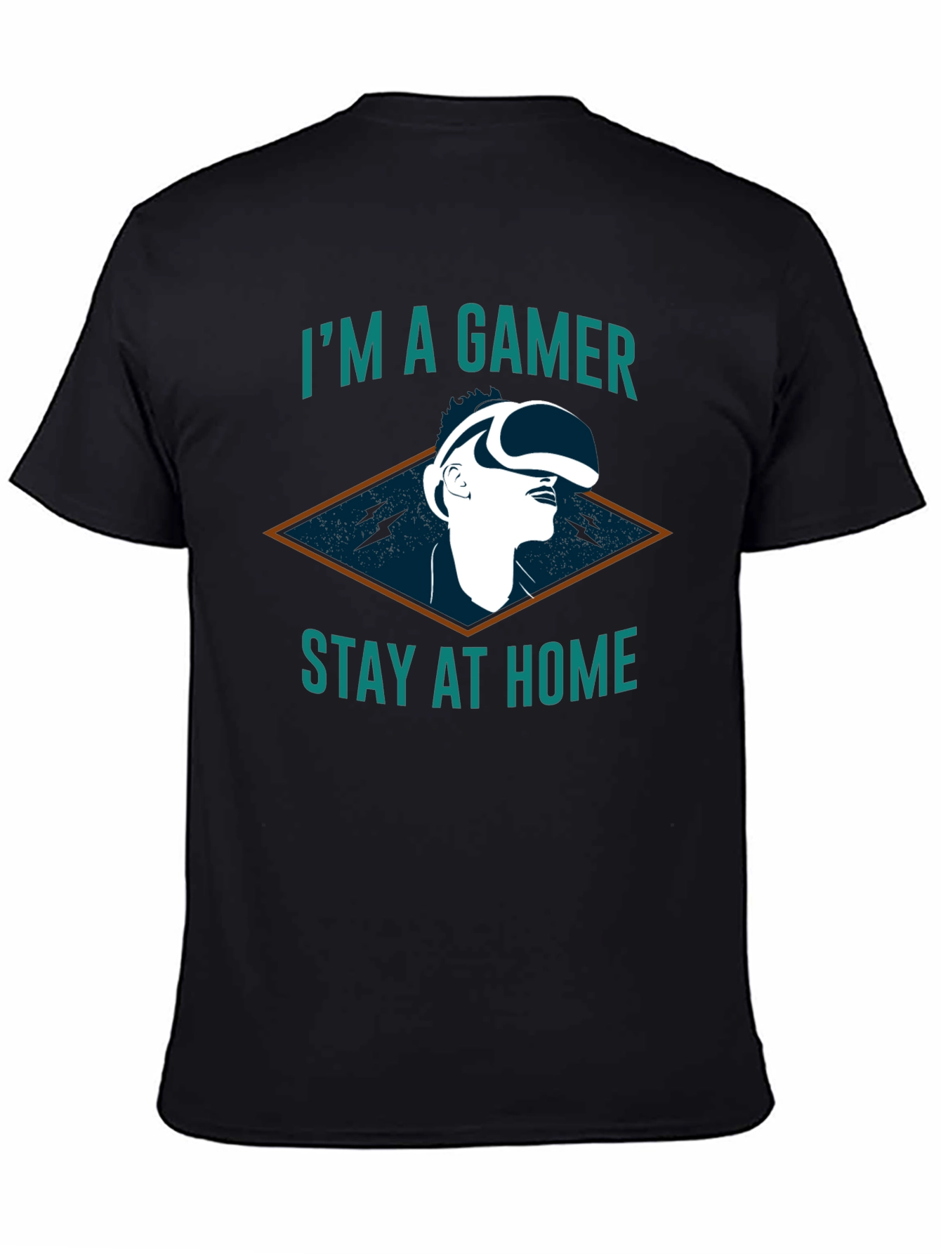 Gamer T-Shirt - Stay at Home and Game On!