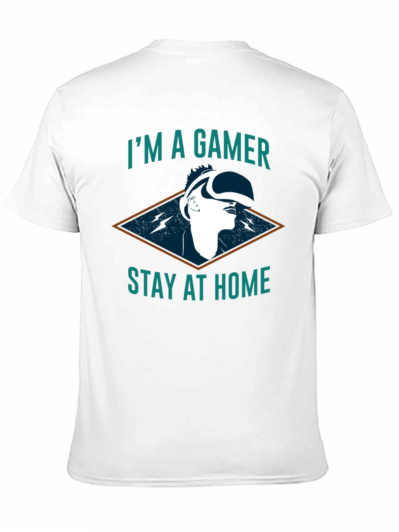 Gamer T-Shirt - Stay at Home and Game On!
