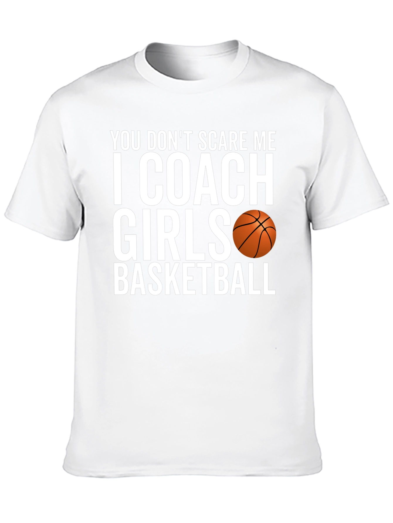 Coach Girls Basketball T-Shirt Funny Sports Tee