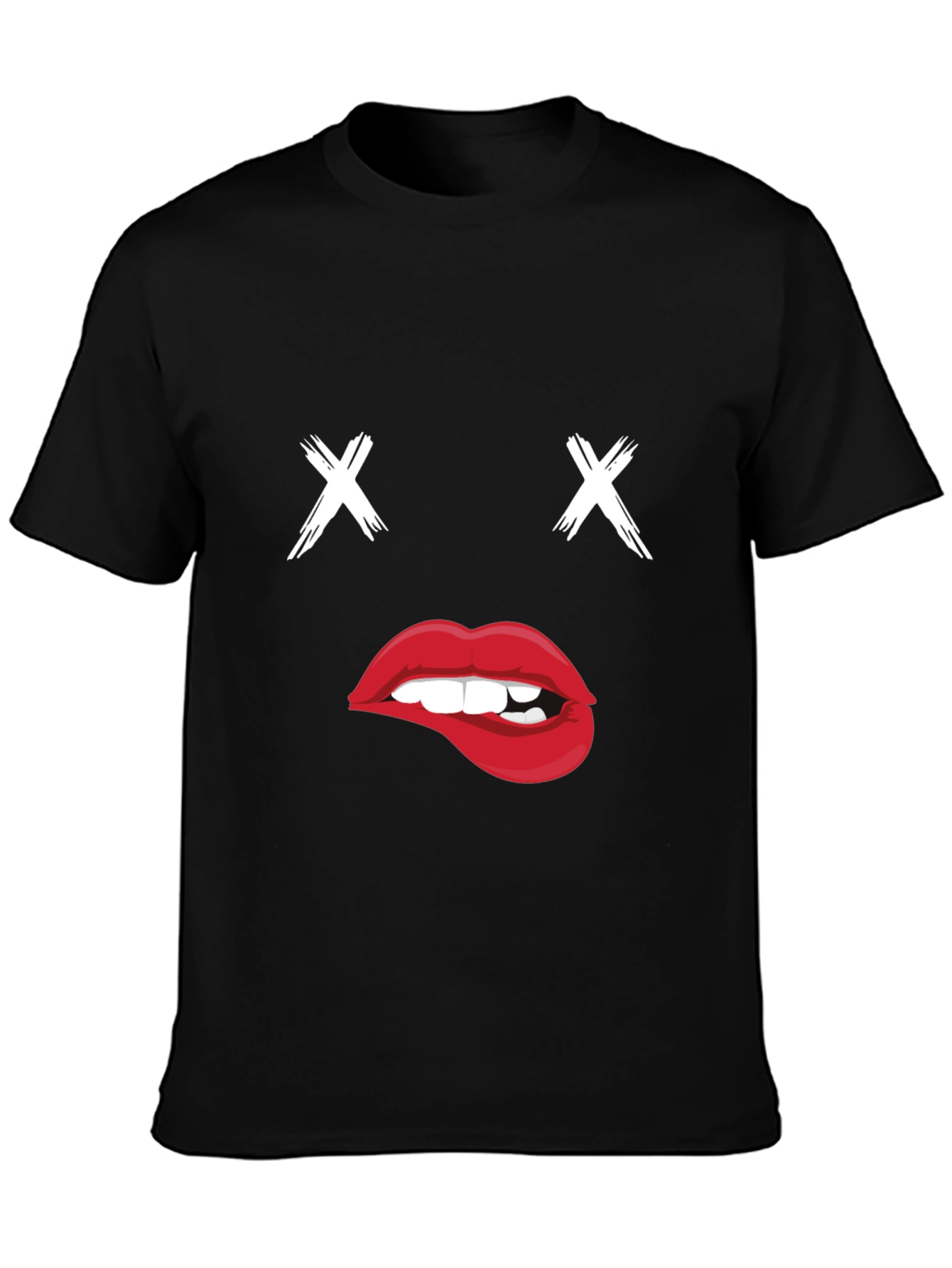 Black T-Shirt with Dead Inside Graphic