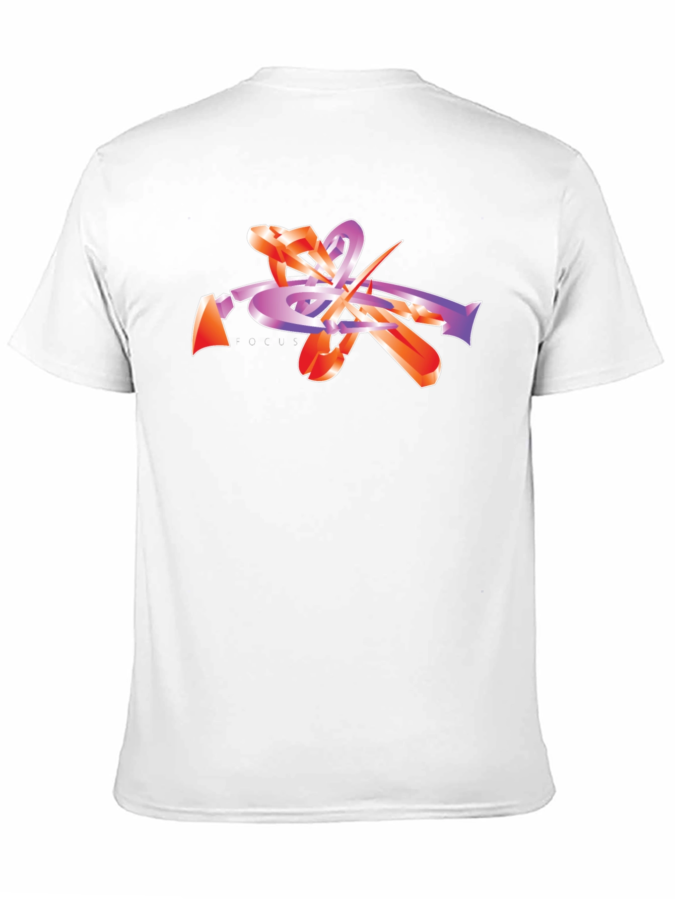 Abstract Trumpet Graphic Tee - Stylish Music Lover T-Shirt
