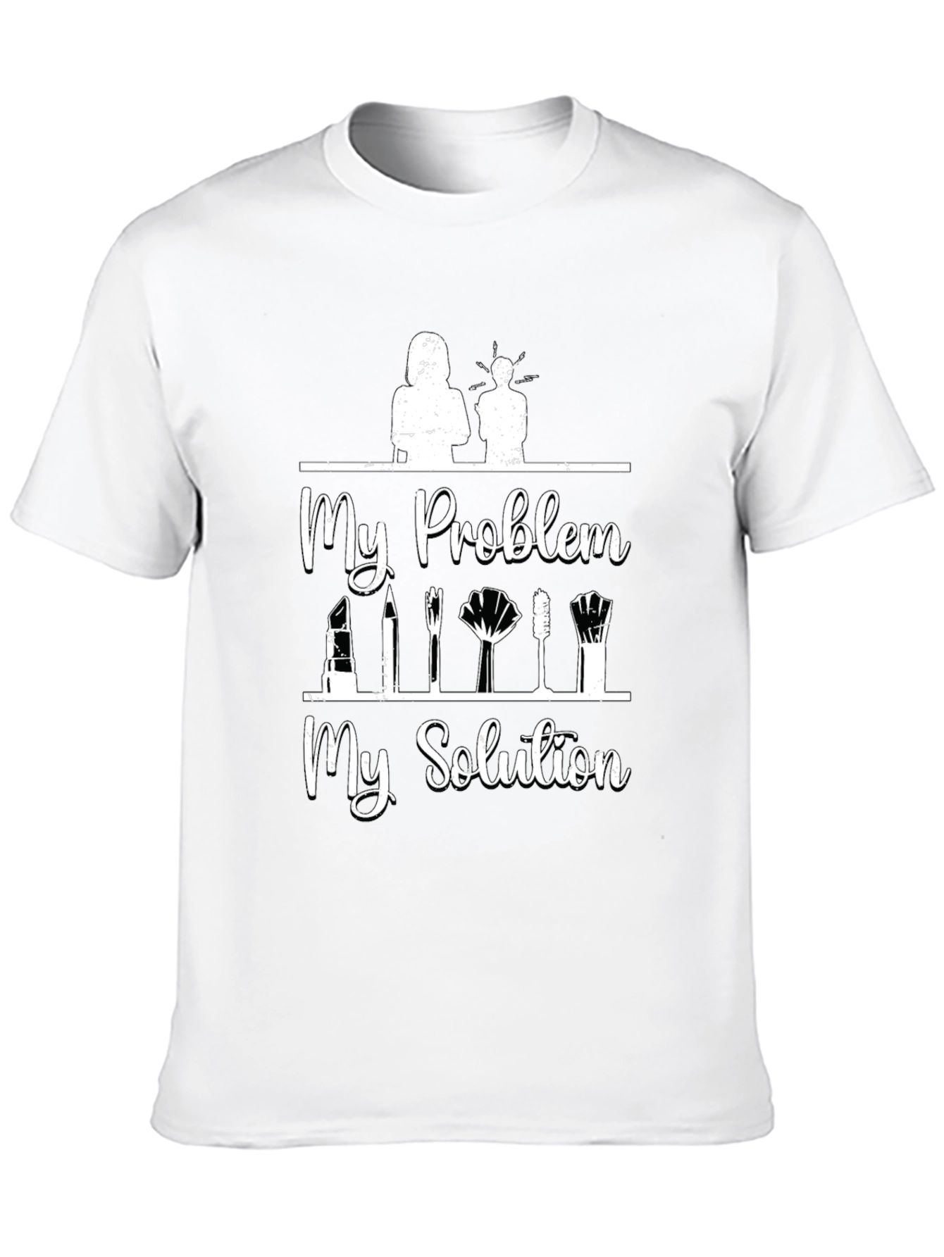 My Problem My Solution Makeup T-Shirt
