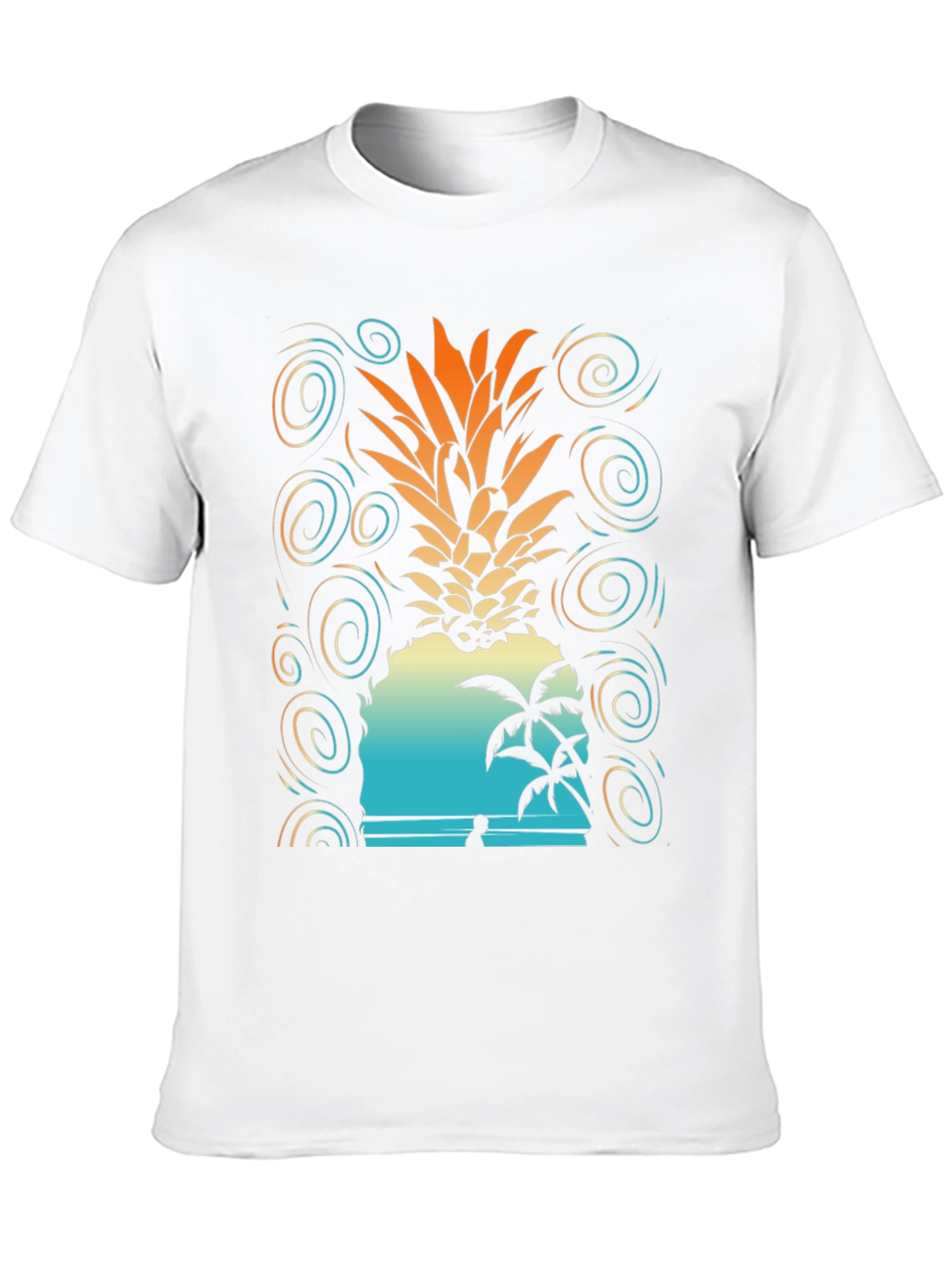 Tropical Pineapple Beach T-Shirt