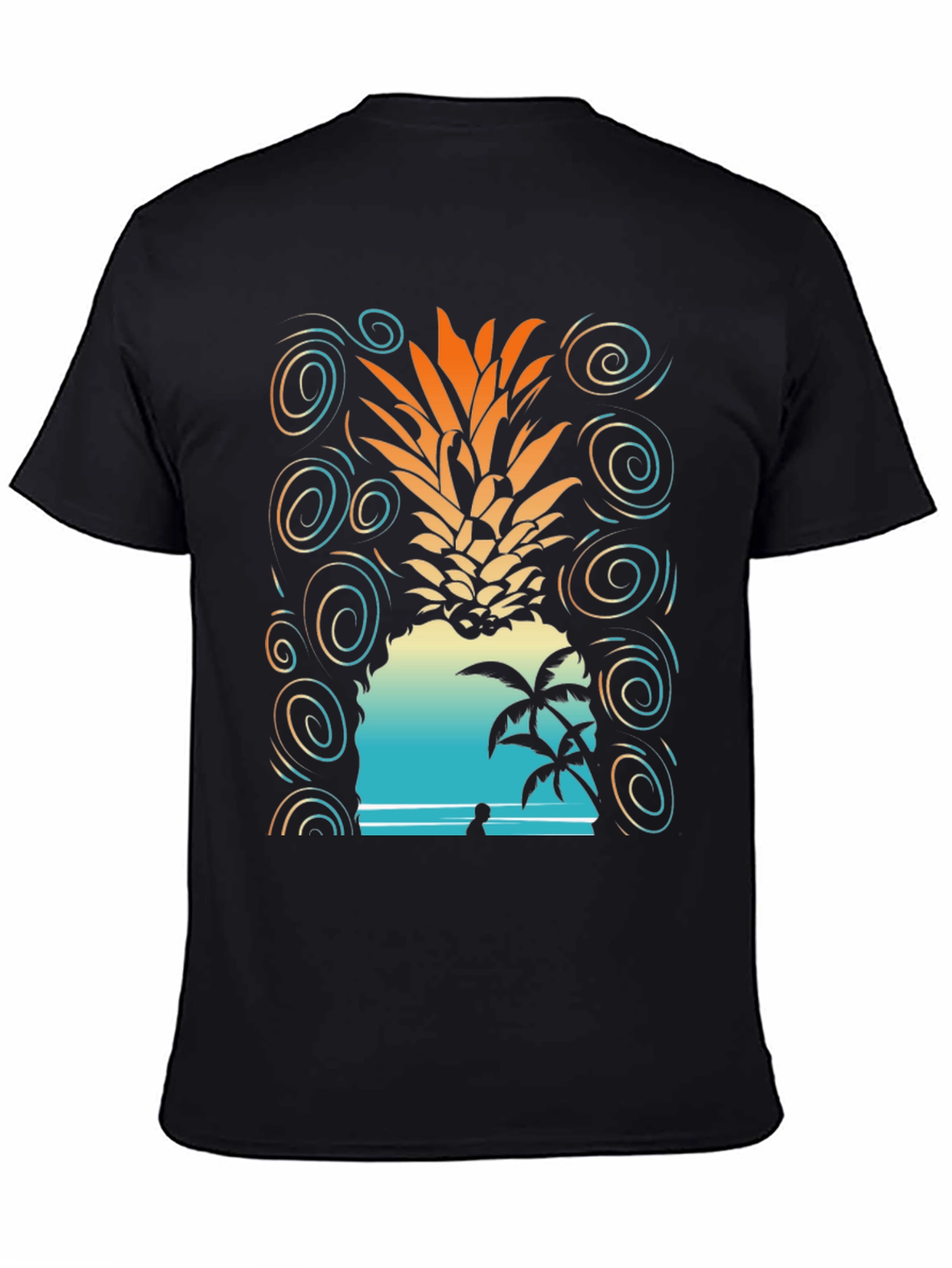 Tropical Pineapple Beach T-Shirt
