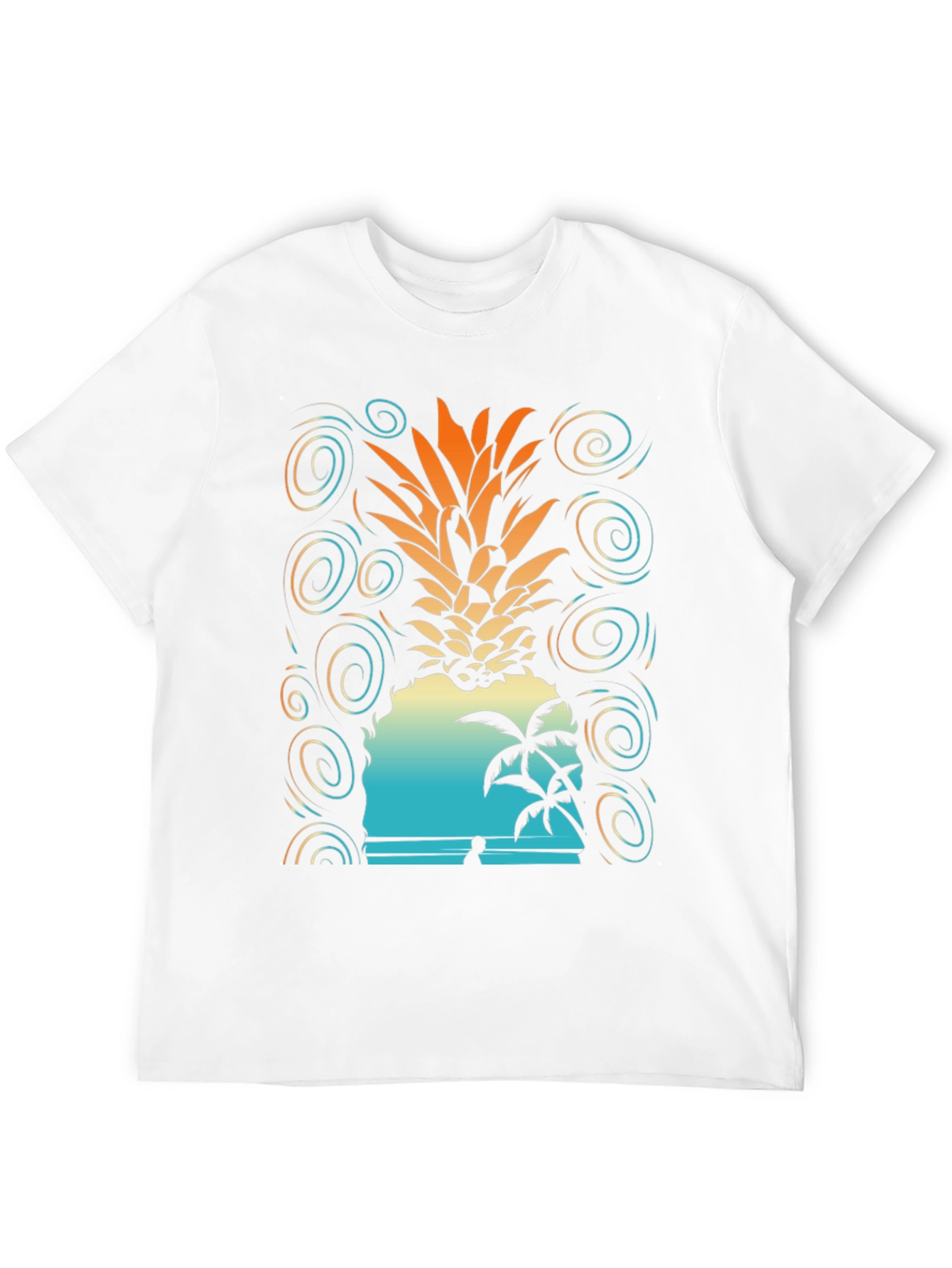 Tropical Pineapple Beach T-Shirt