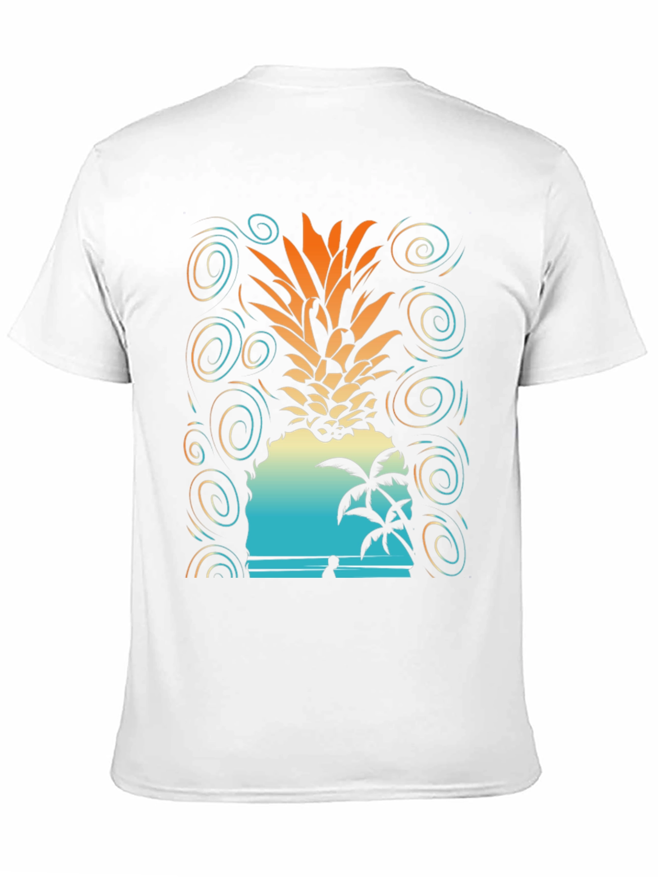 Tropical Pineapple Beach T-Shirt