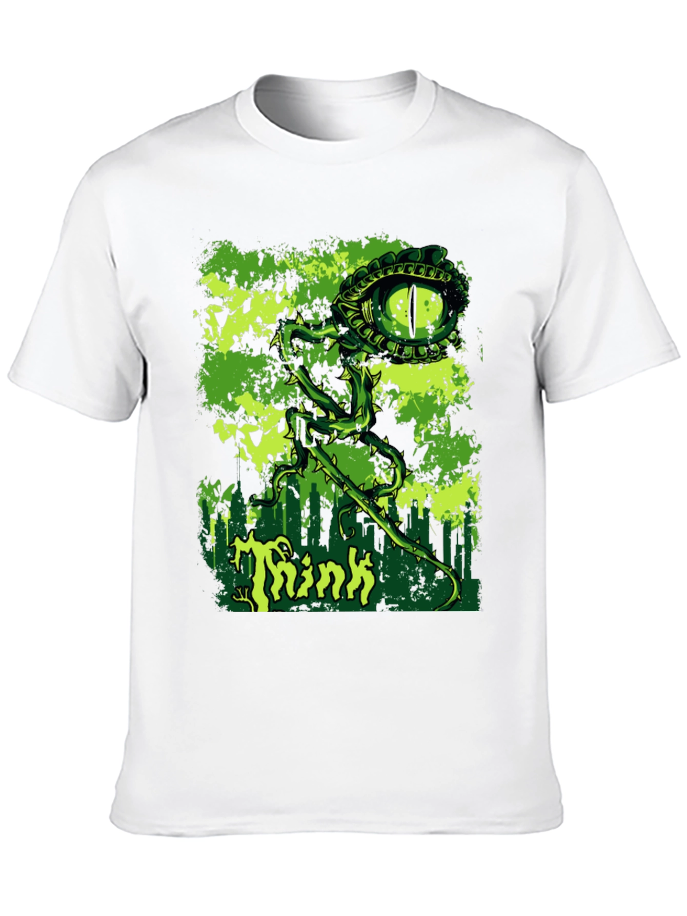 Think Eye Graphic Black T-Shirt