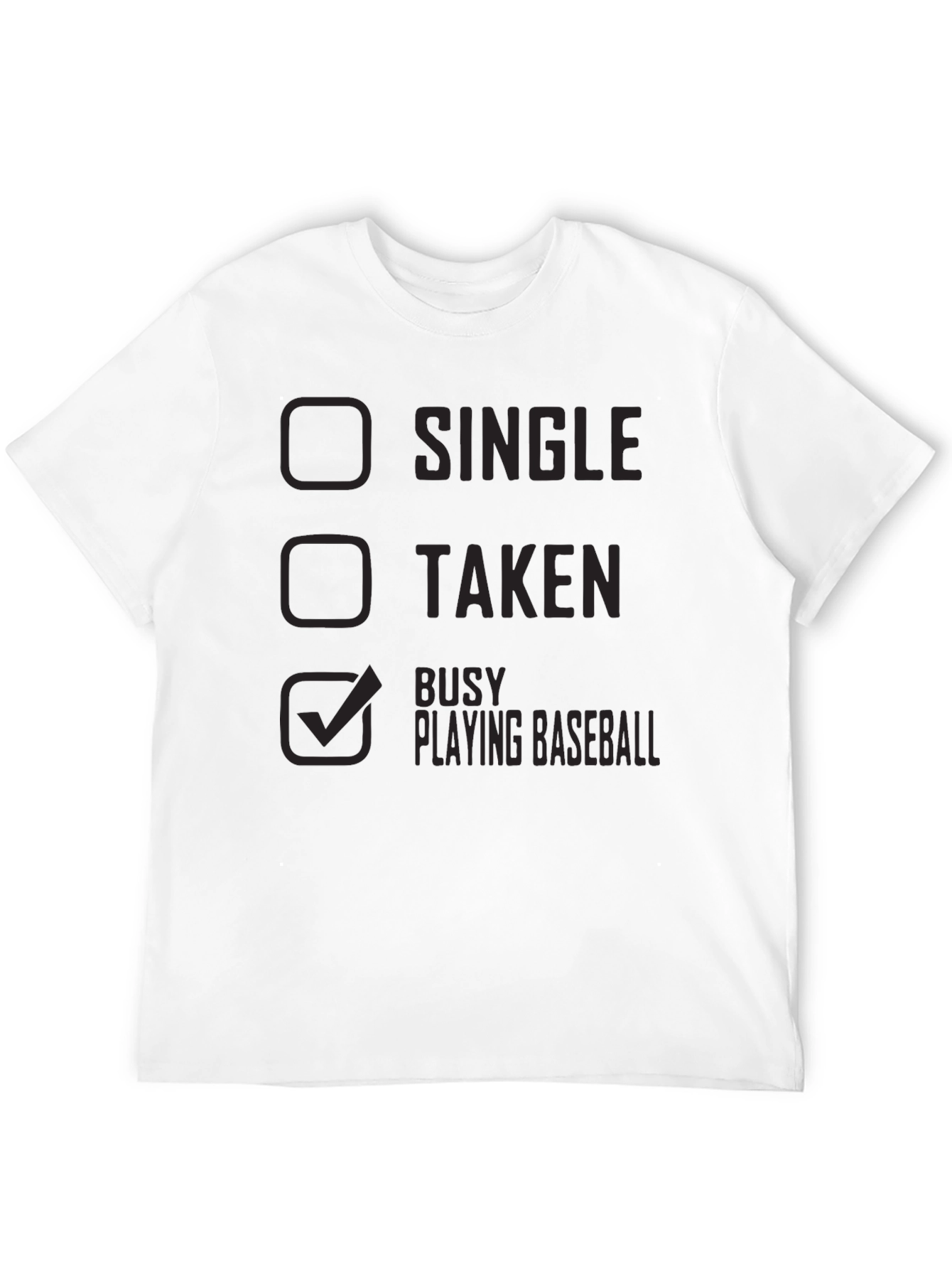 Busy Playing Baseball T-Shirt