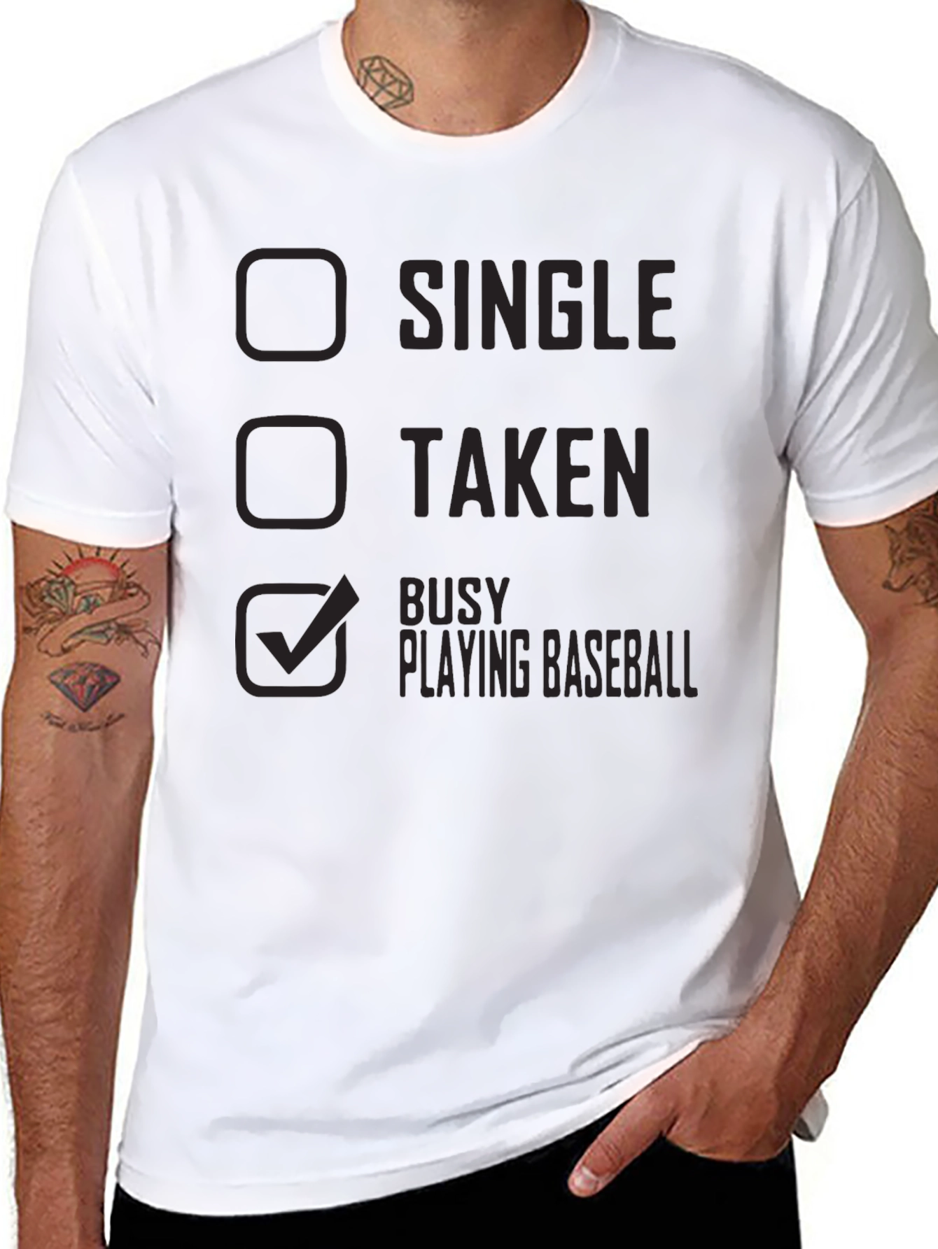 Busy Playing Baseball T-Shirt