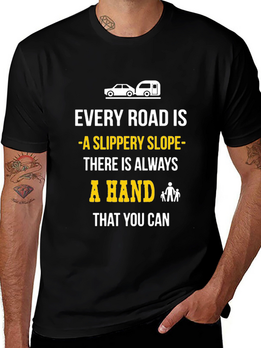 Slippery Slope Graphic T-Shirt