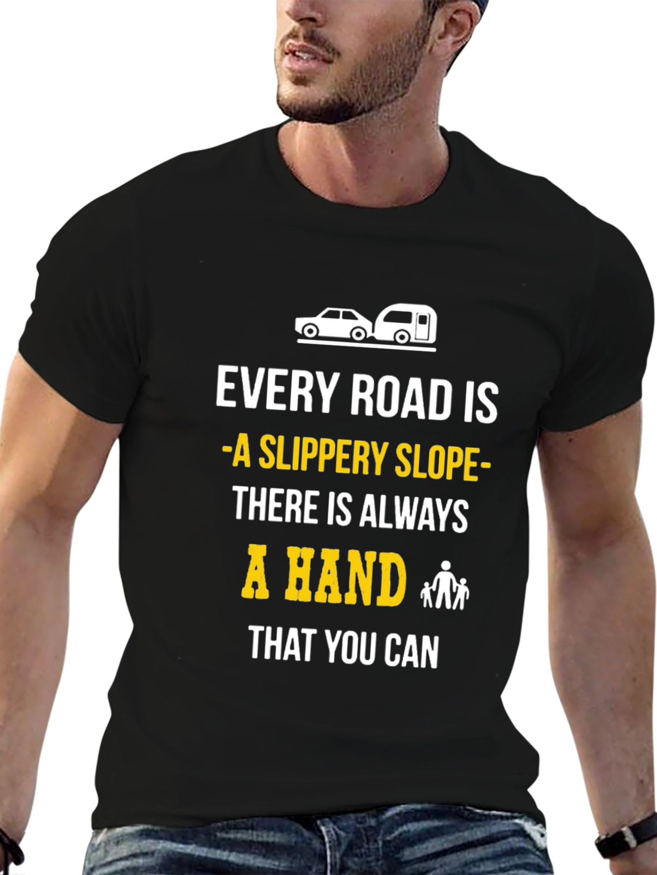 Slippery Slope Graphic T-Shirt
