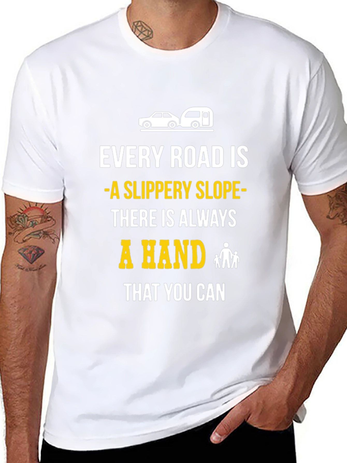 Slippery Slope Graphic T-Shirt