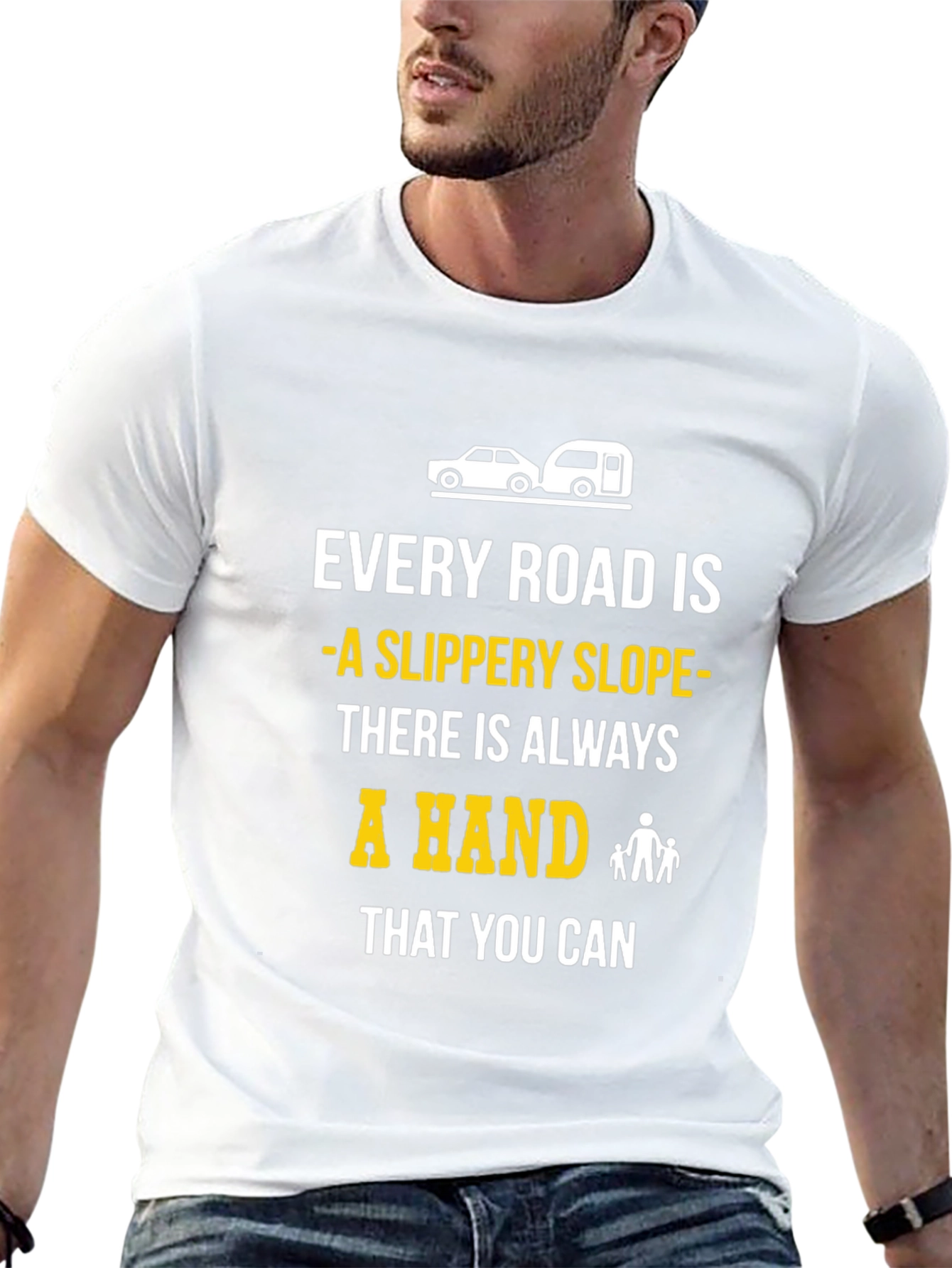 Slippery Slope Graphic T-Shirt