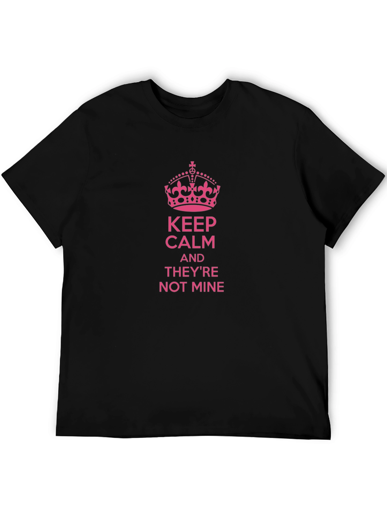 Keep Calm Theyre Not Mine Novelty T-Shirt
