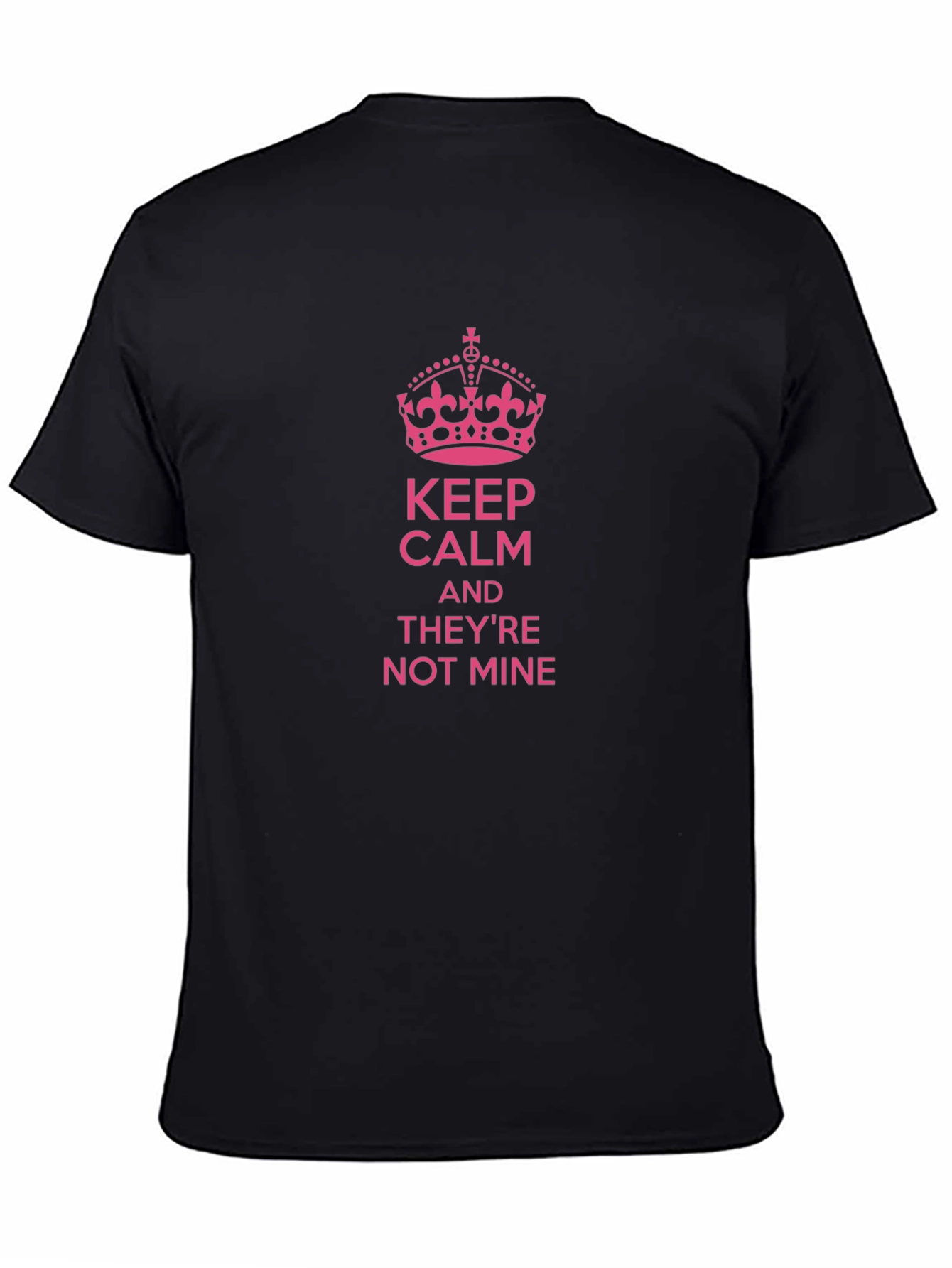Keep Calm Theyre Not Mine Novelty T-Shirt