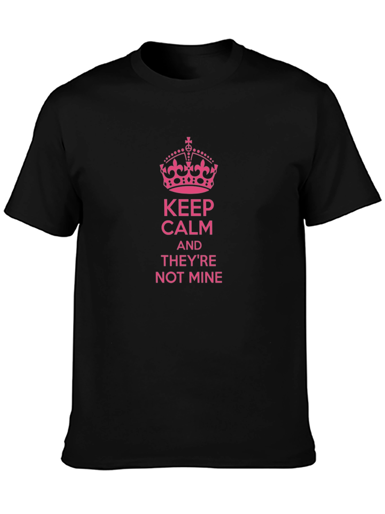 Keep Calm Theyre Not Mine Novelty T-Shirt