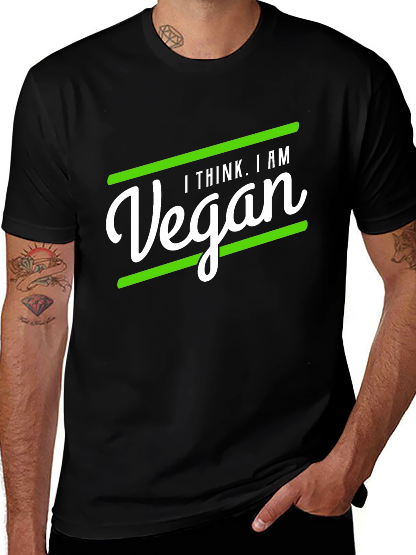I Think I Am Vegan Graphic T-Shirt