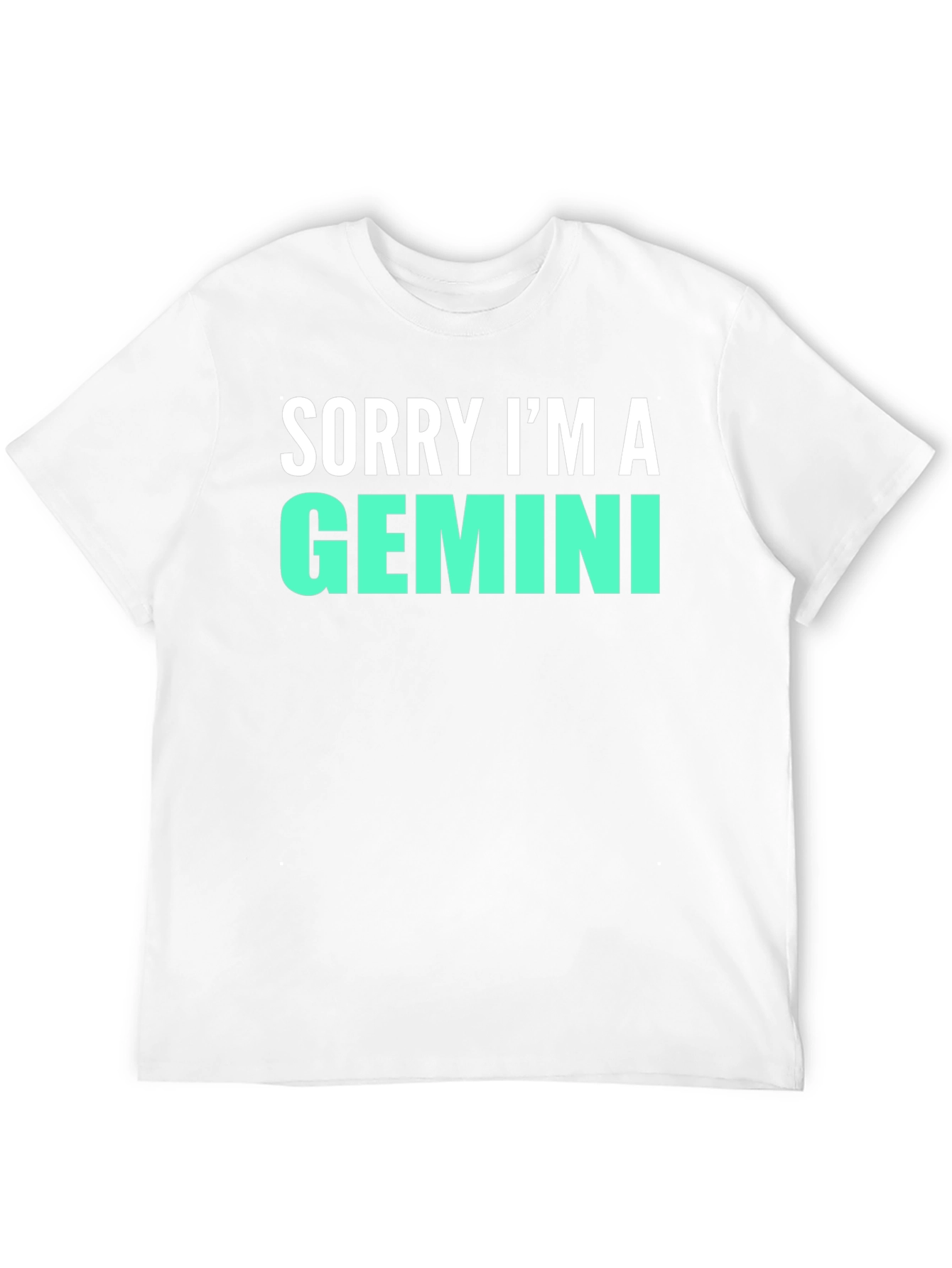 Sorry Im A Gemini Graphic Tee