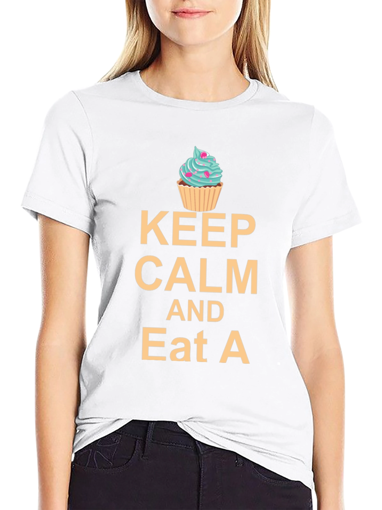 Keep Calm and Eat a Cupcake T-Shirt