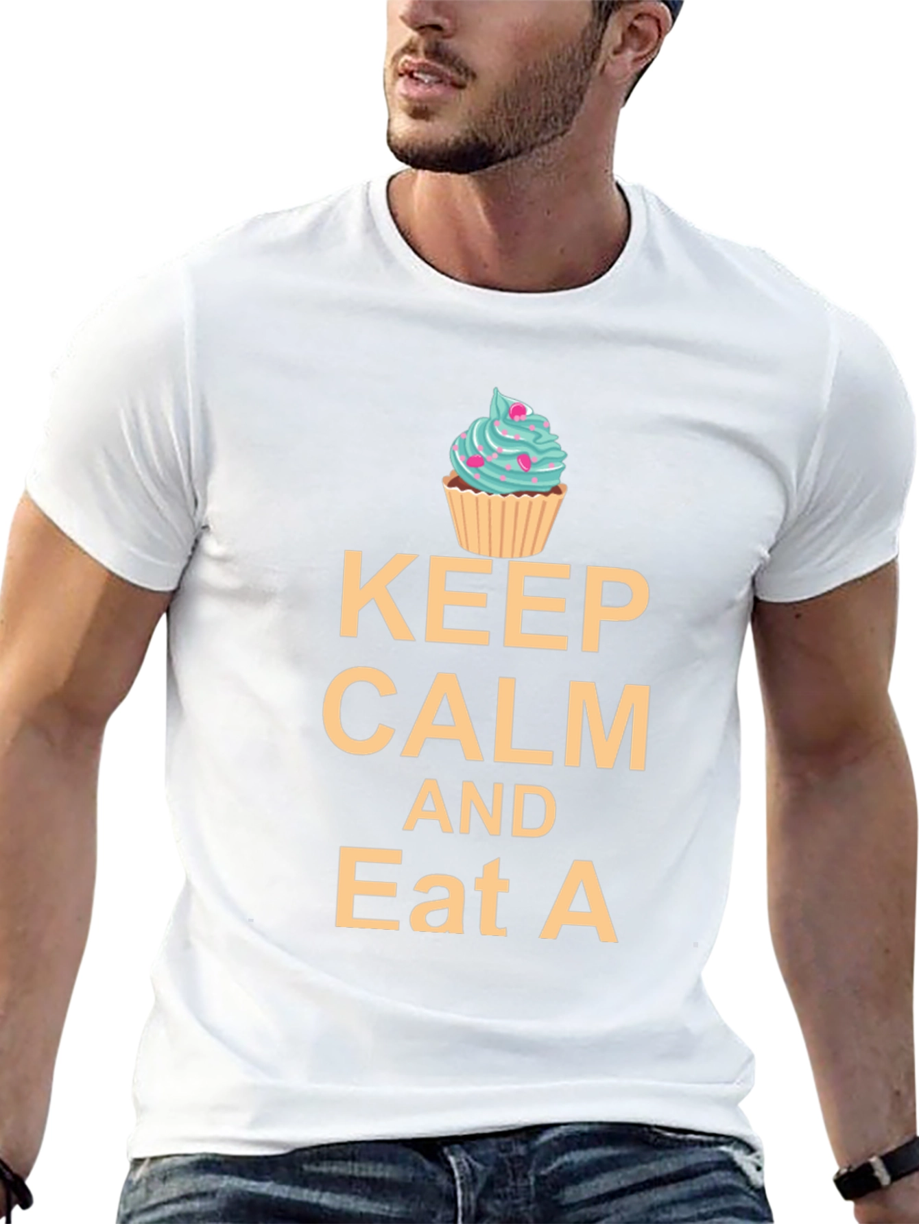 Keep Calm and Eat a Cupcake T-Shirt