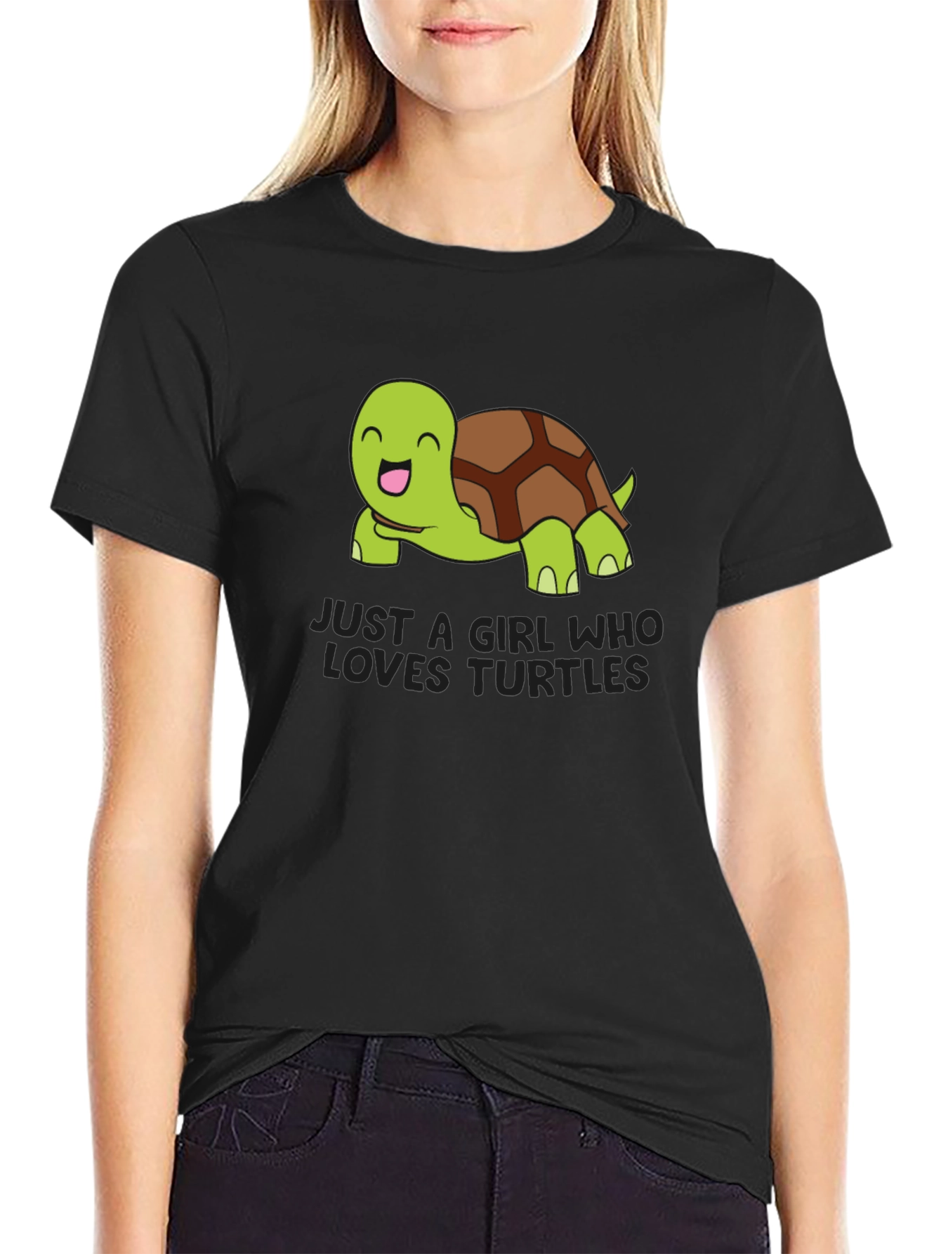 Just A Girl Who Loves Turtles T-Shirt