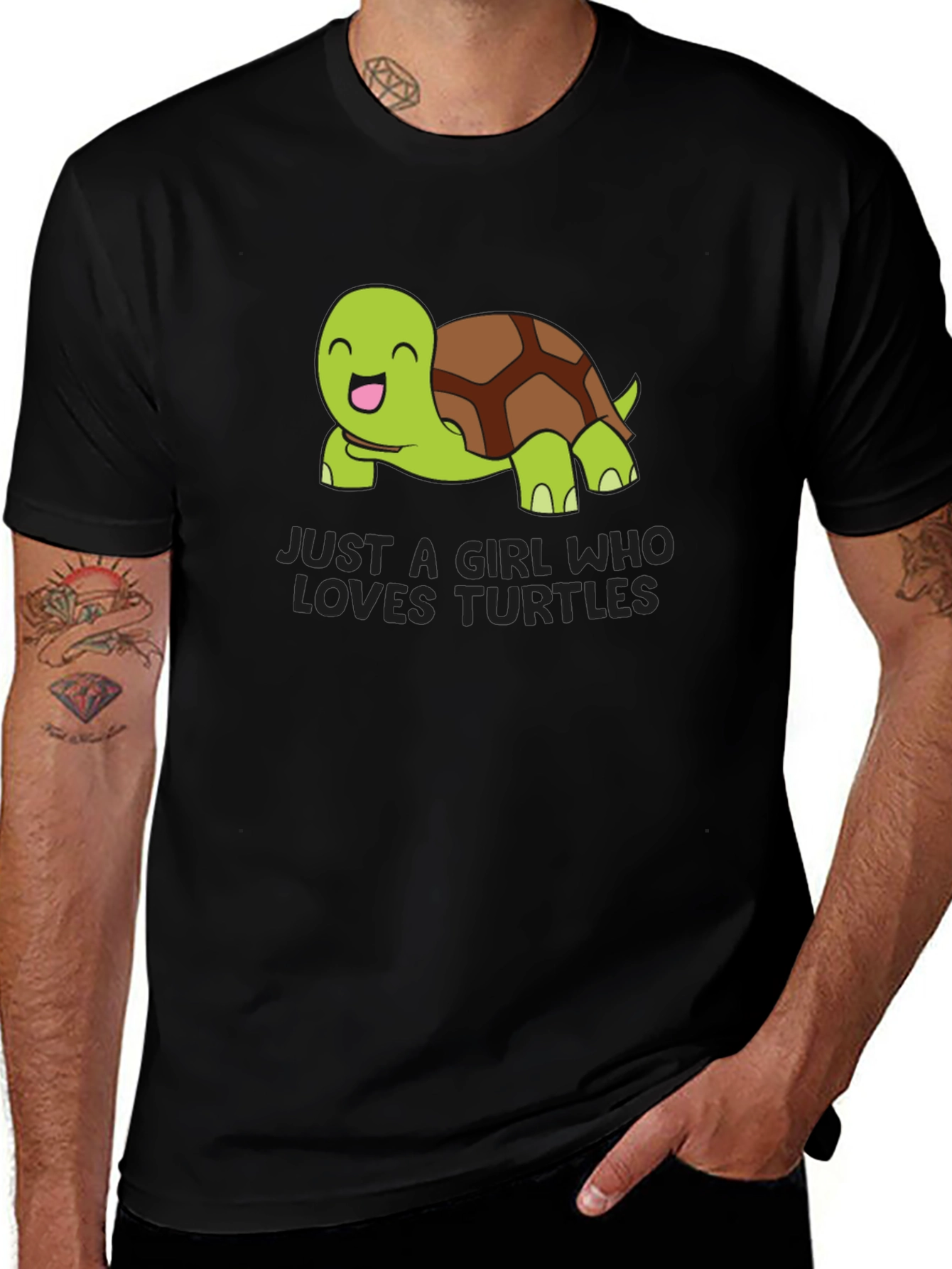 Just A Girl Who Loves Turtles T-Shirt