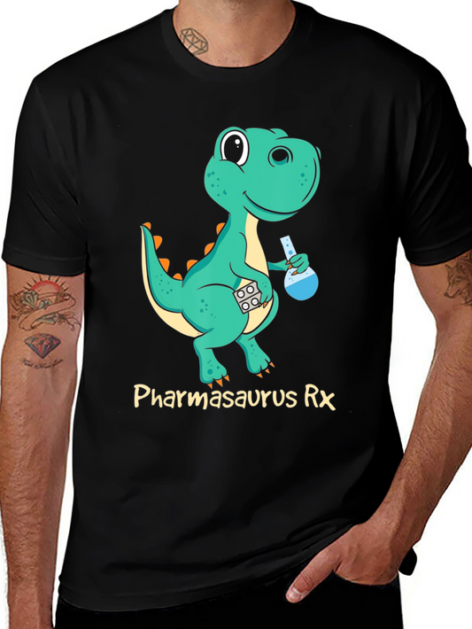 Pharmasaurus Rex T-Shirt - Pharmacy Dino Tee