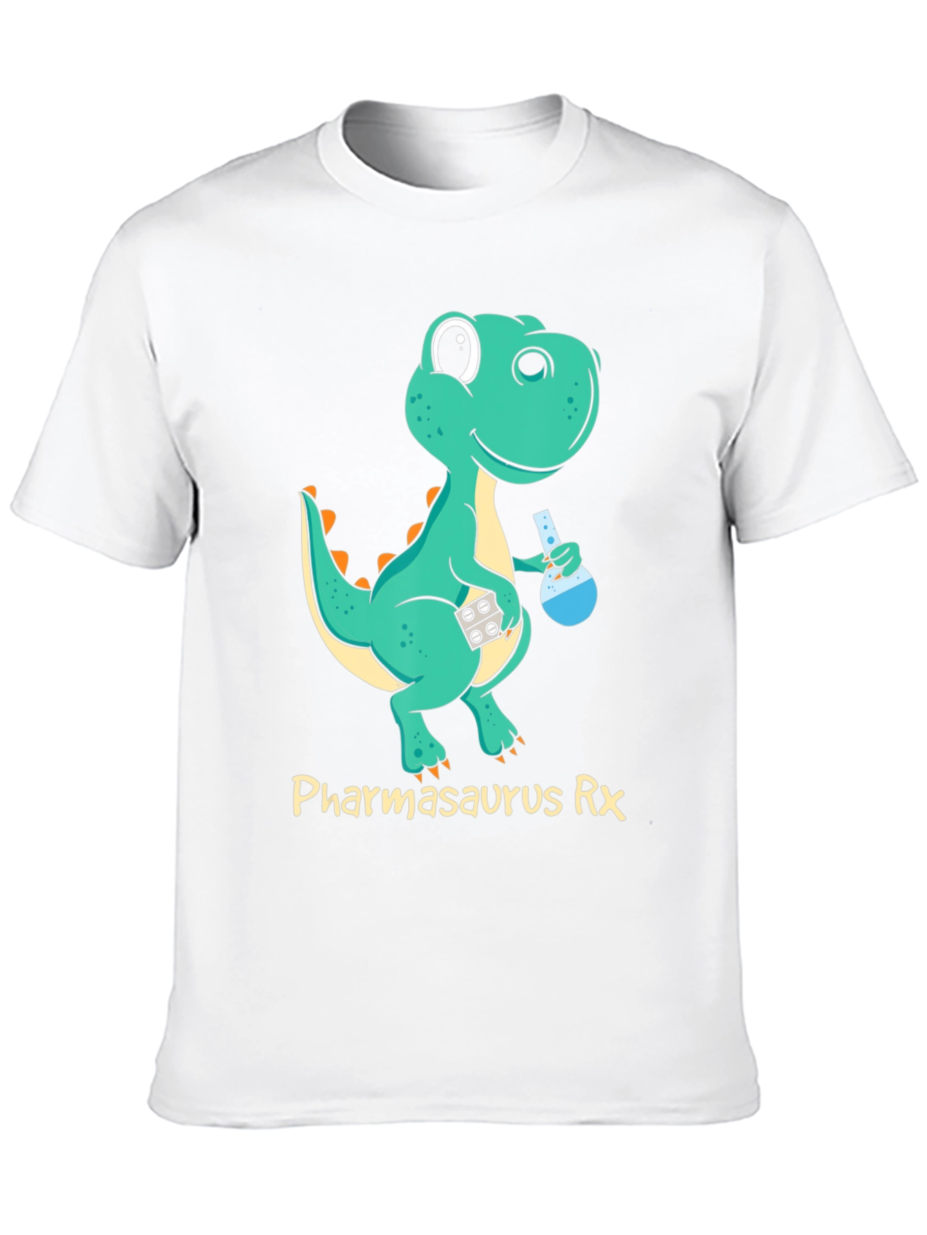 Pharmasaurus Rex T-Shirt - Pharmacy Dino Tee