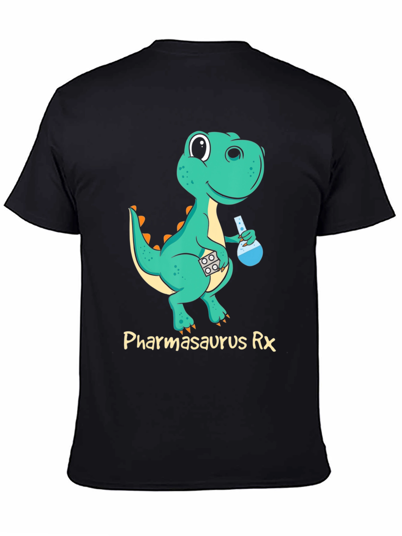 Pharmasaurus Rex T-Shirt - Pharmacy Dino Tee