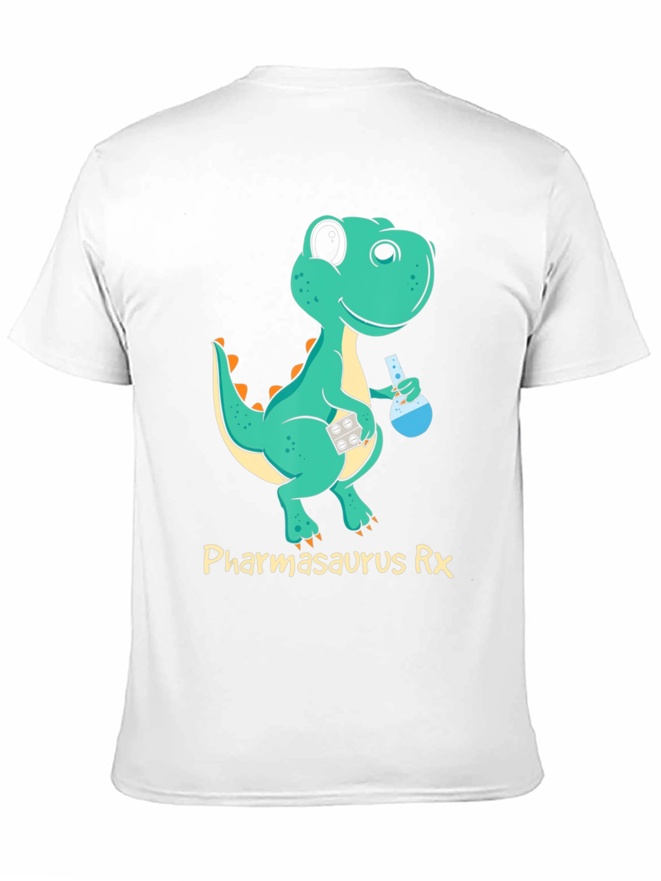 Pharmasaurus Rex T-Shirt - Pharmacy Dino Tee