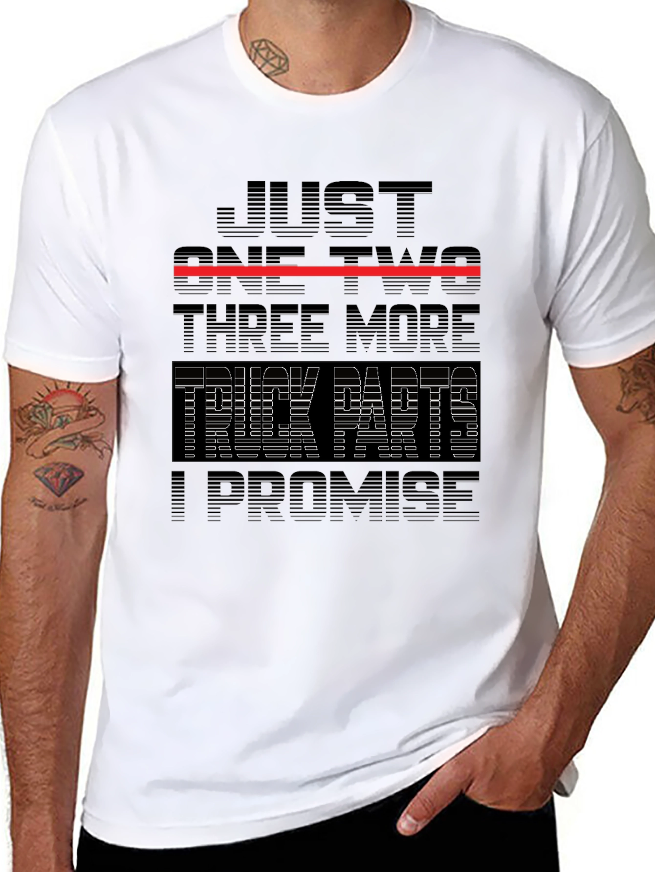 Just One Two Three More Truck Parts T-Shirt