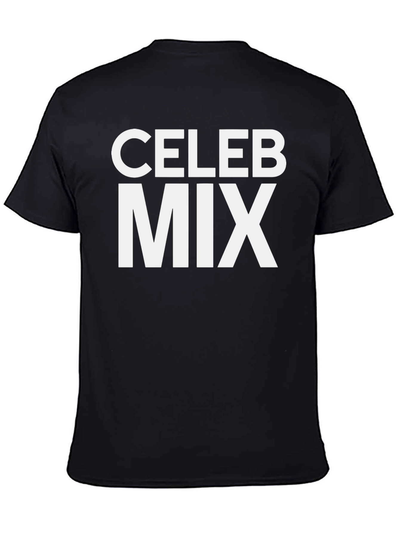 Celeb Mix Black Graphic Tee