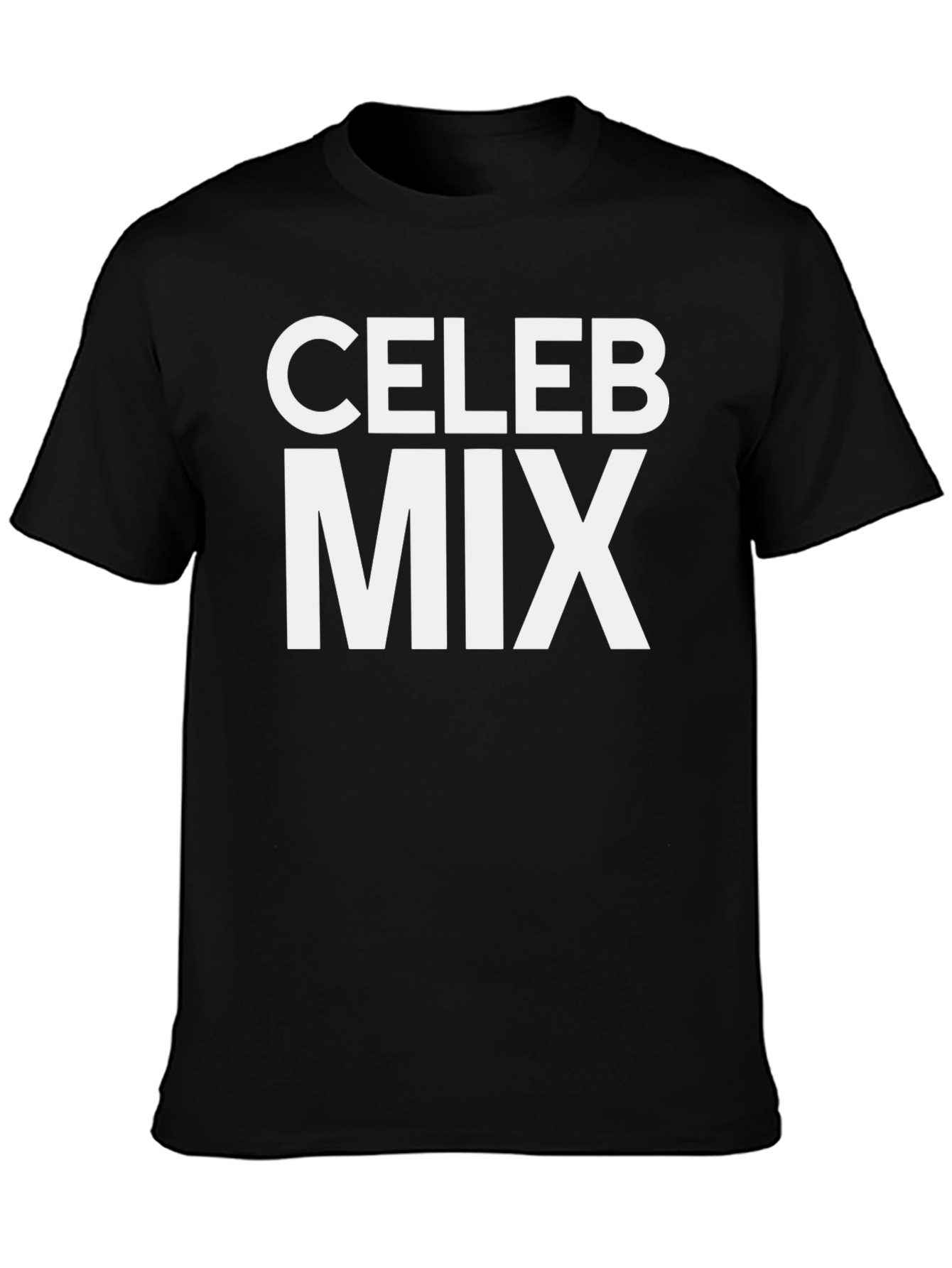 Celeb Mix Black Graphic Tee