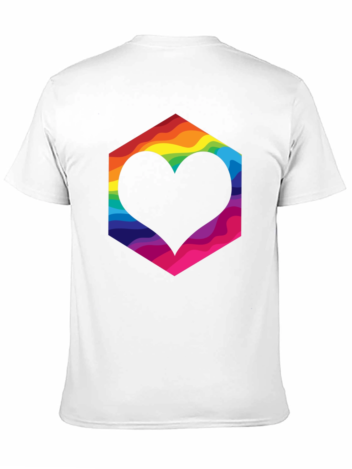 Rainbow Heart Graphic Tee