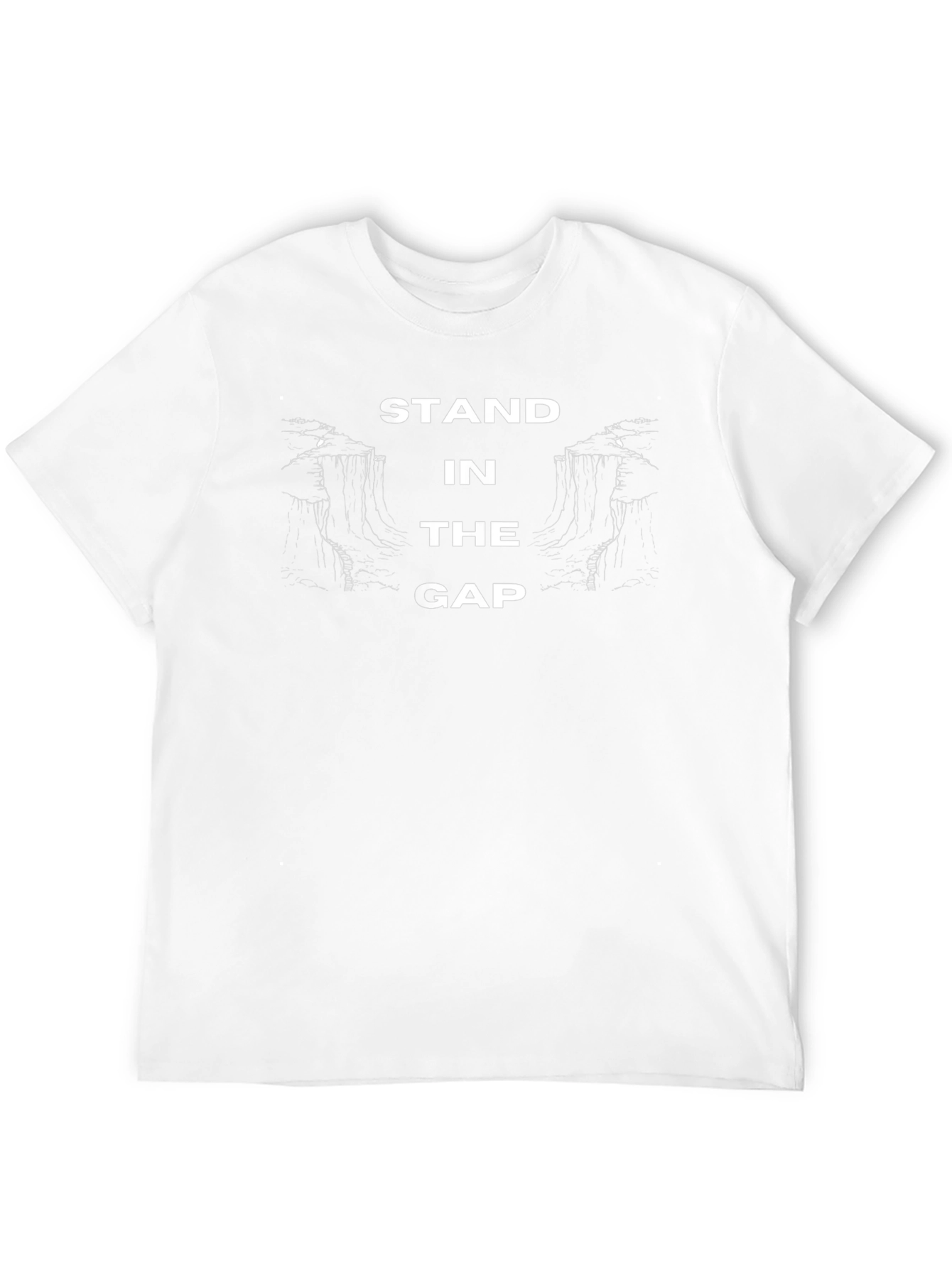 Stand in the Gap Black Graphic Tee